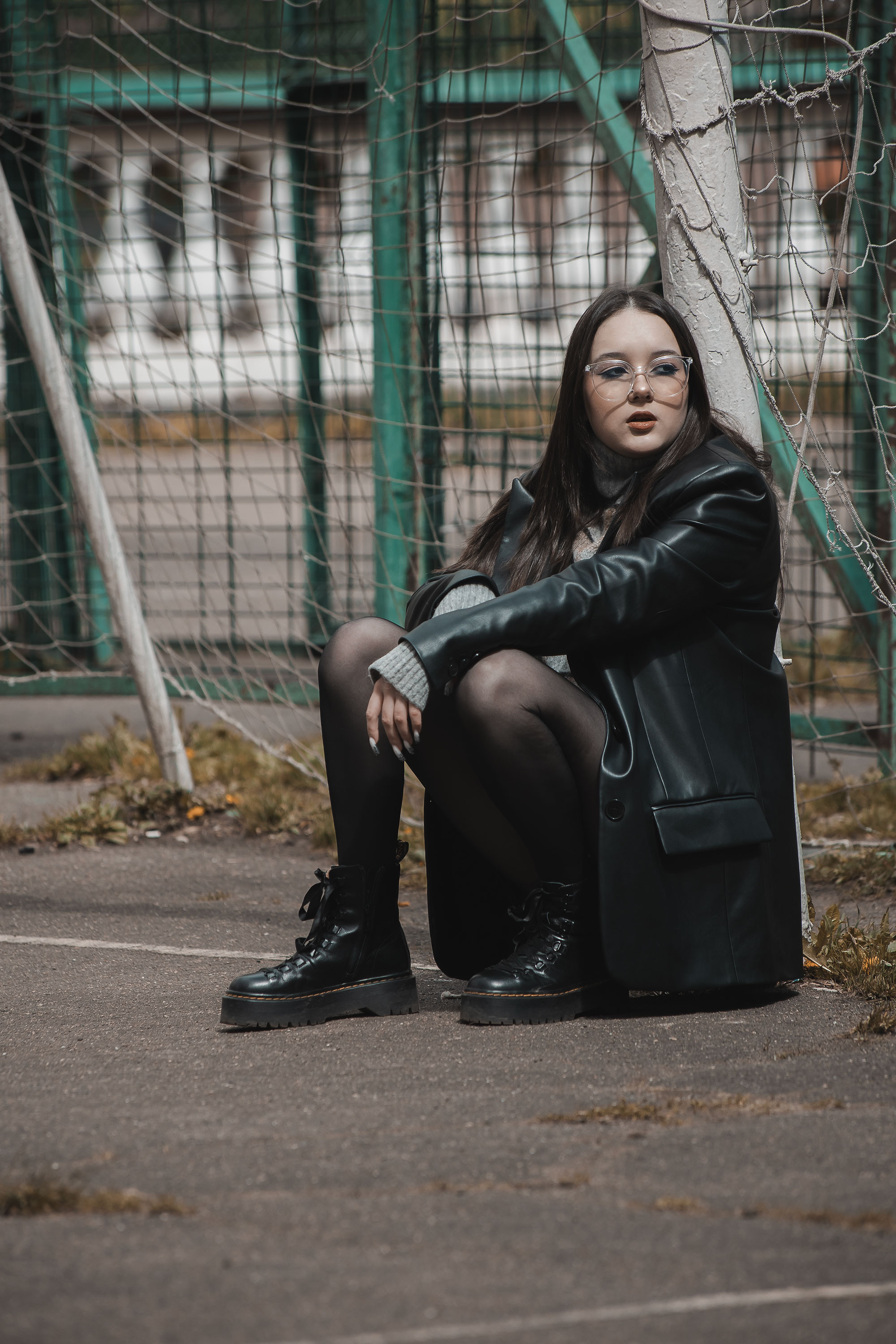 Во дворе сталинской высотки. Семейный, индивидуальный фотограф в Москве Ангели Марина