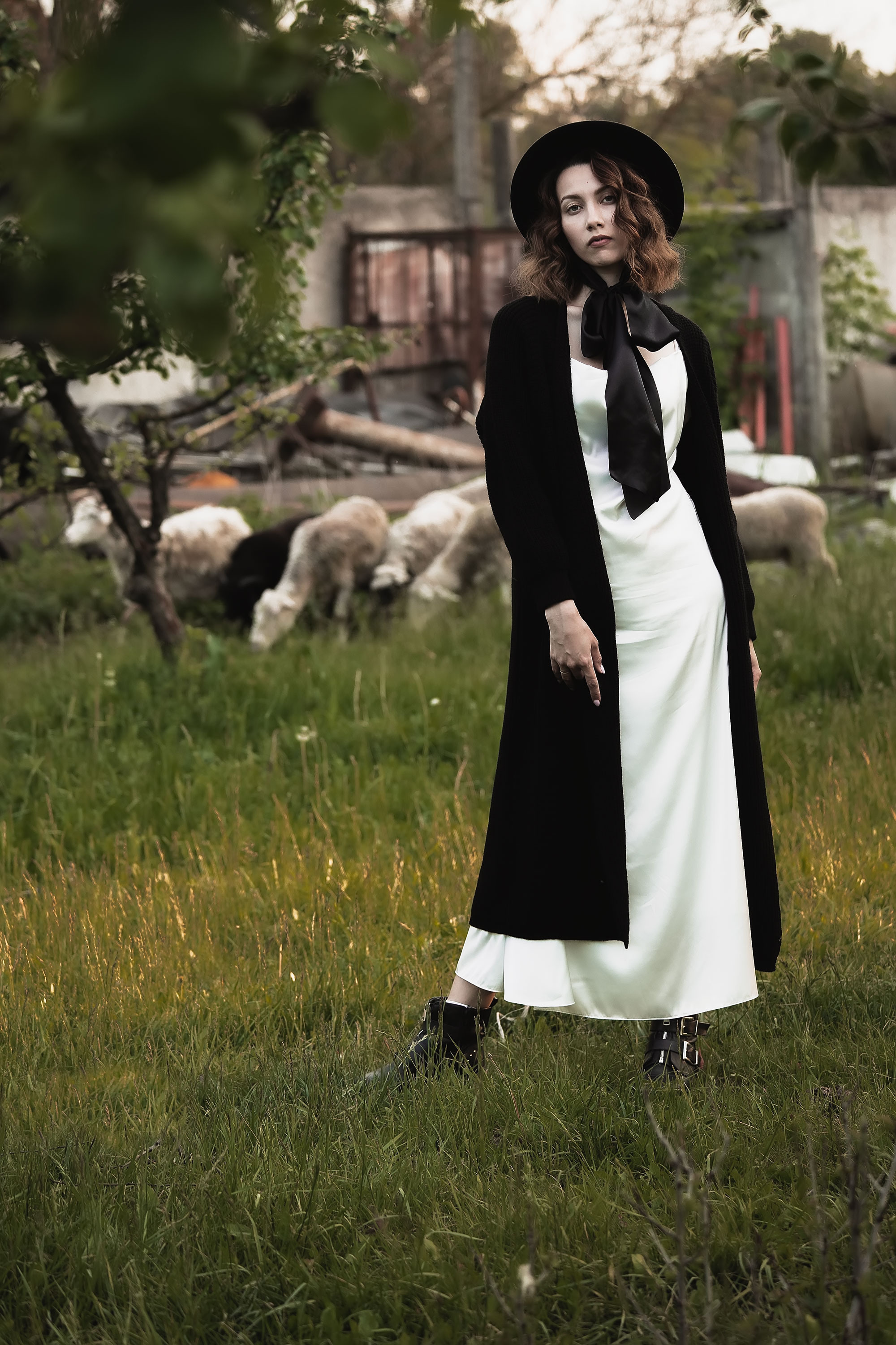 Фотосессия с овечками. Семейный, индивидуальный фотограф в Москве Ангели Марина