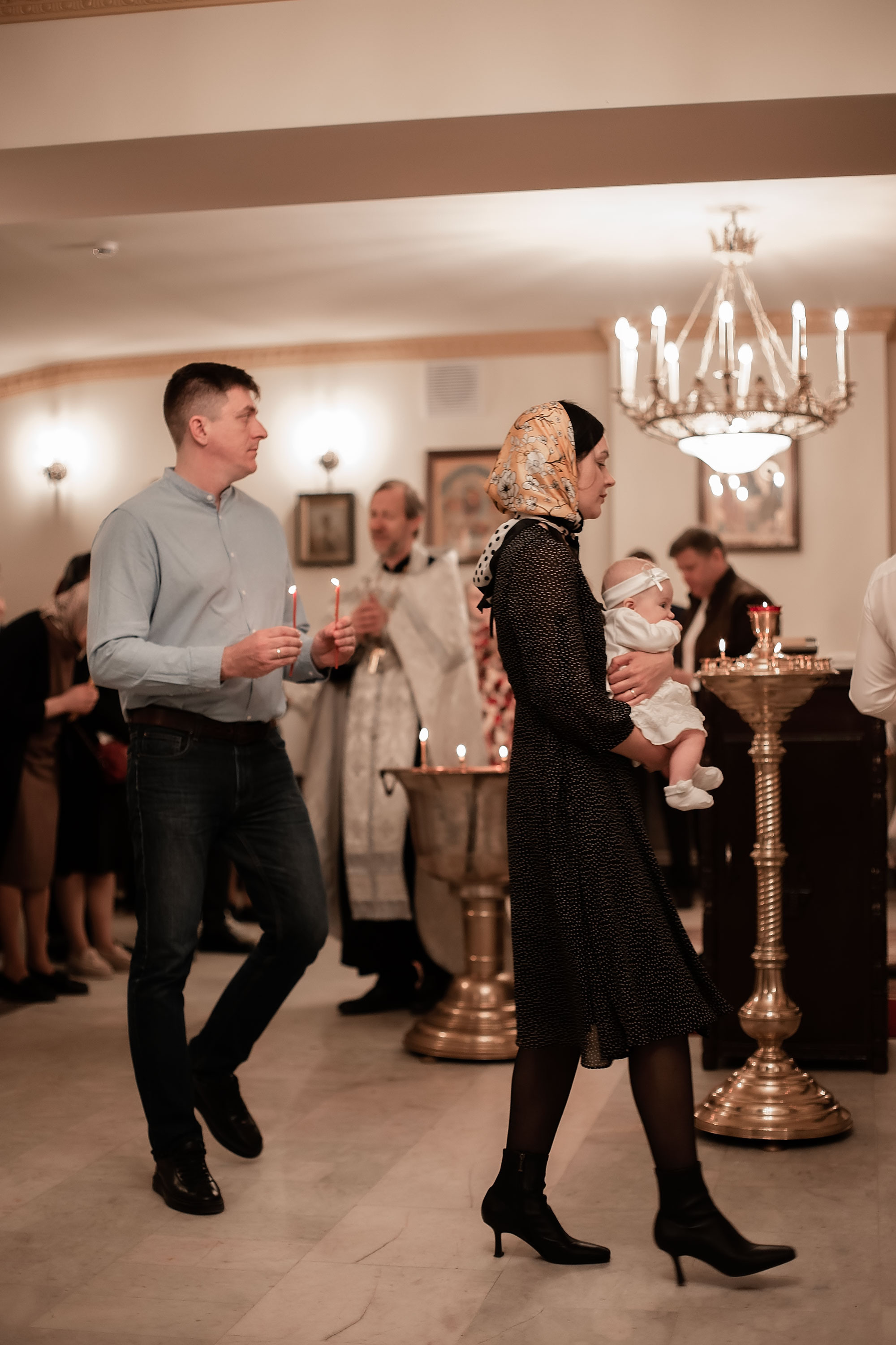 Крещение Яночки. Семейный, индивидуальный фотограф в Москве Ангели Марина