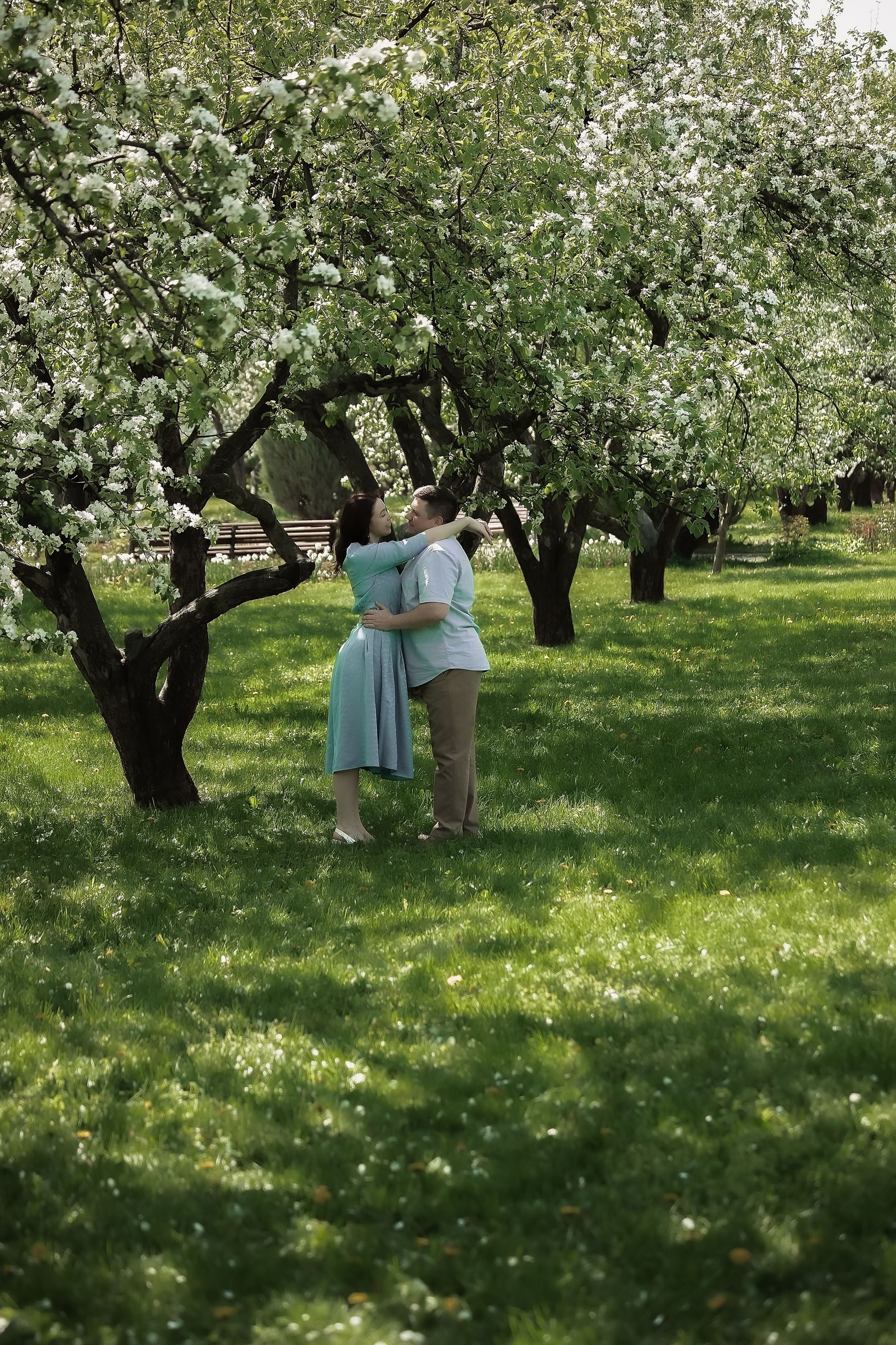 Надежда и Александр парк Коломенское. Семейный, индивидуальный фотограф в Москве Ангели Марина
