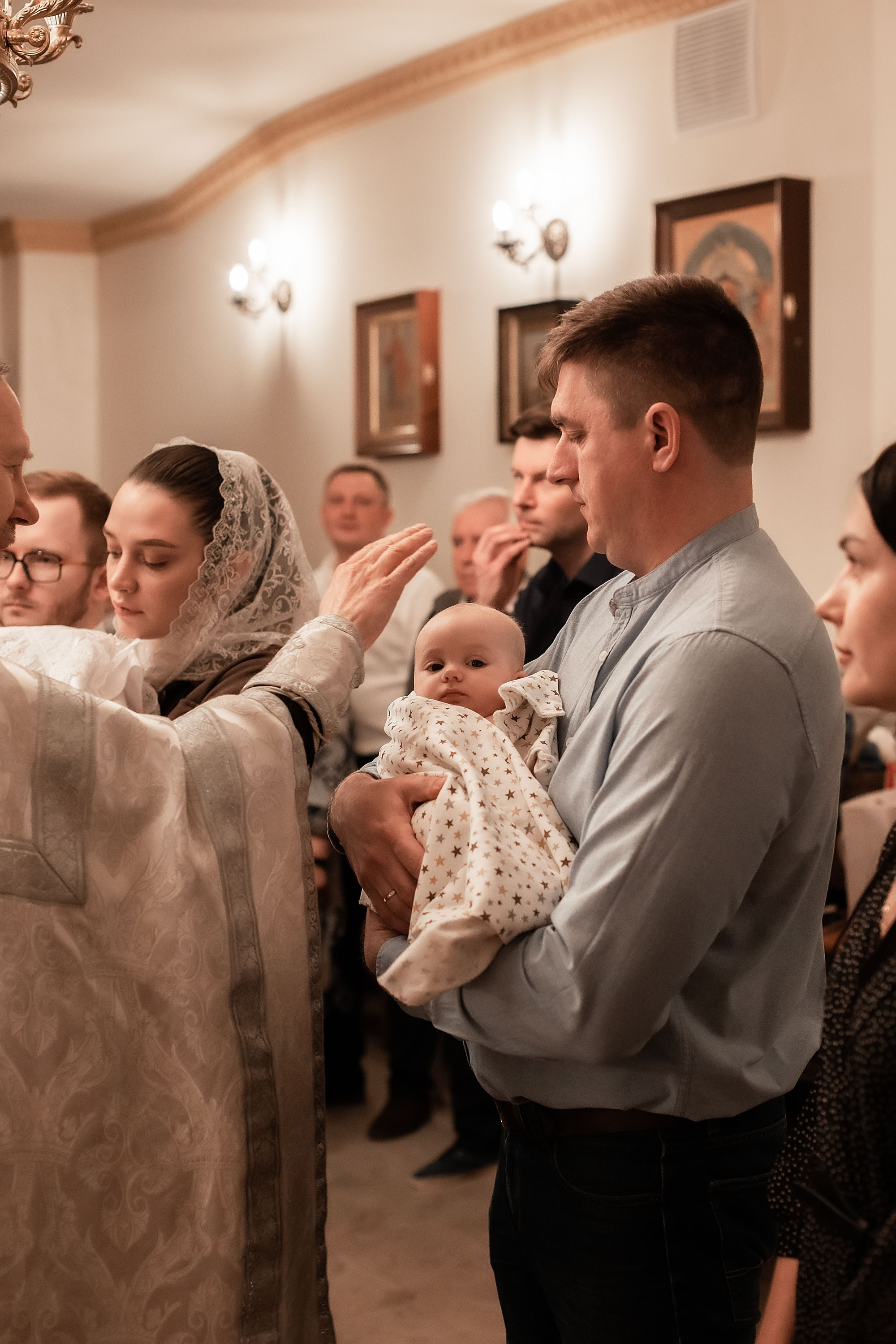 Крещение Яночки. Семейный, индивидуальный фотограф в Москве Ангели Марина