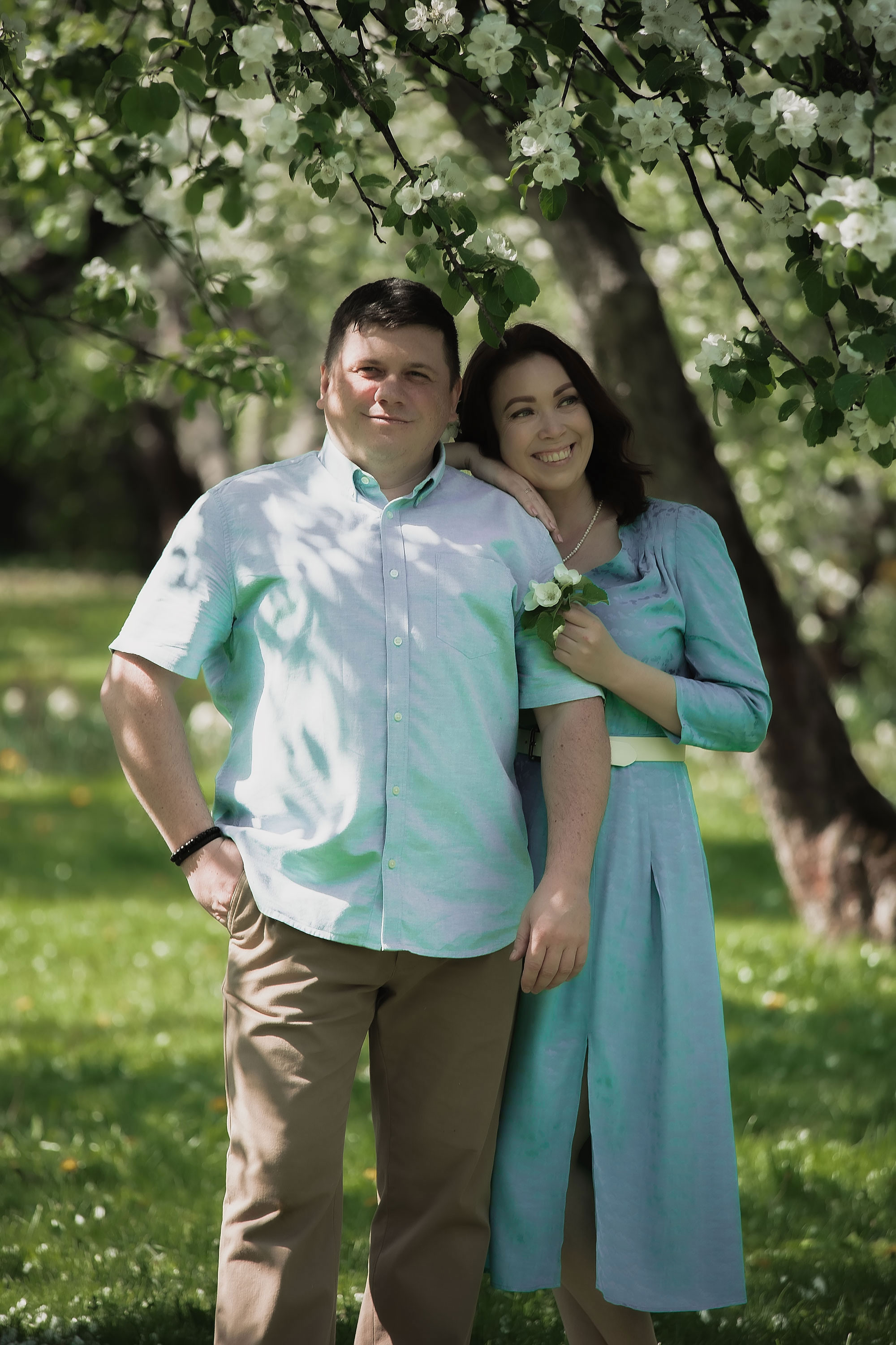 Надежда и Александр парк Коломенское. Семейный, индивидуальный фотограф в Москве Ангели Марина