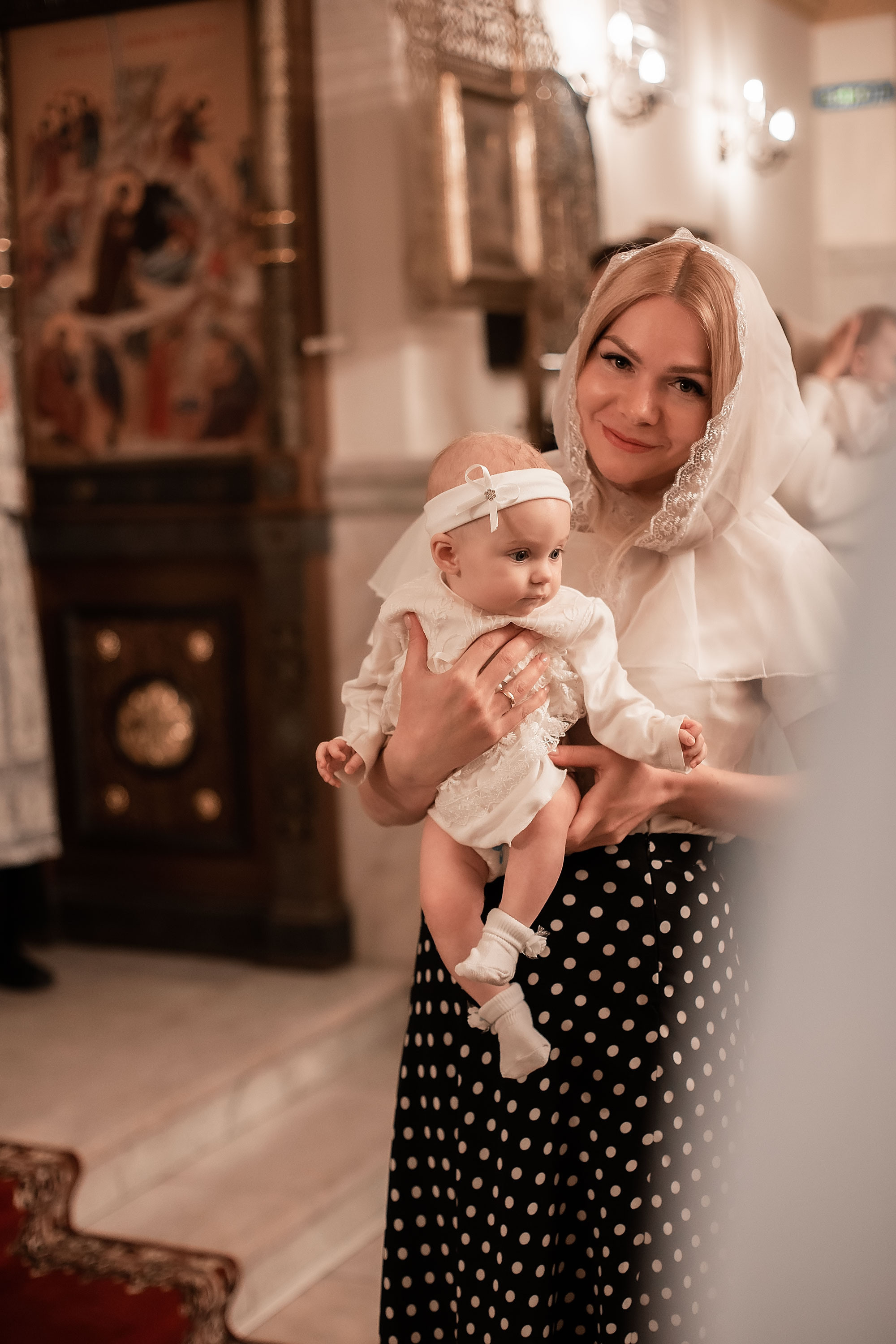 Крещение Яночки. Семейный, индивидуальный фотограф в Москве Ангели Марина
