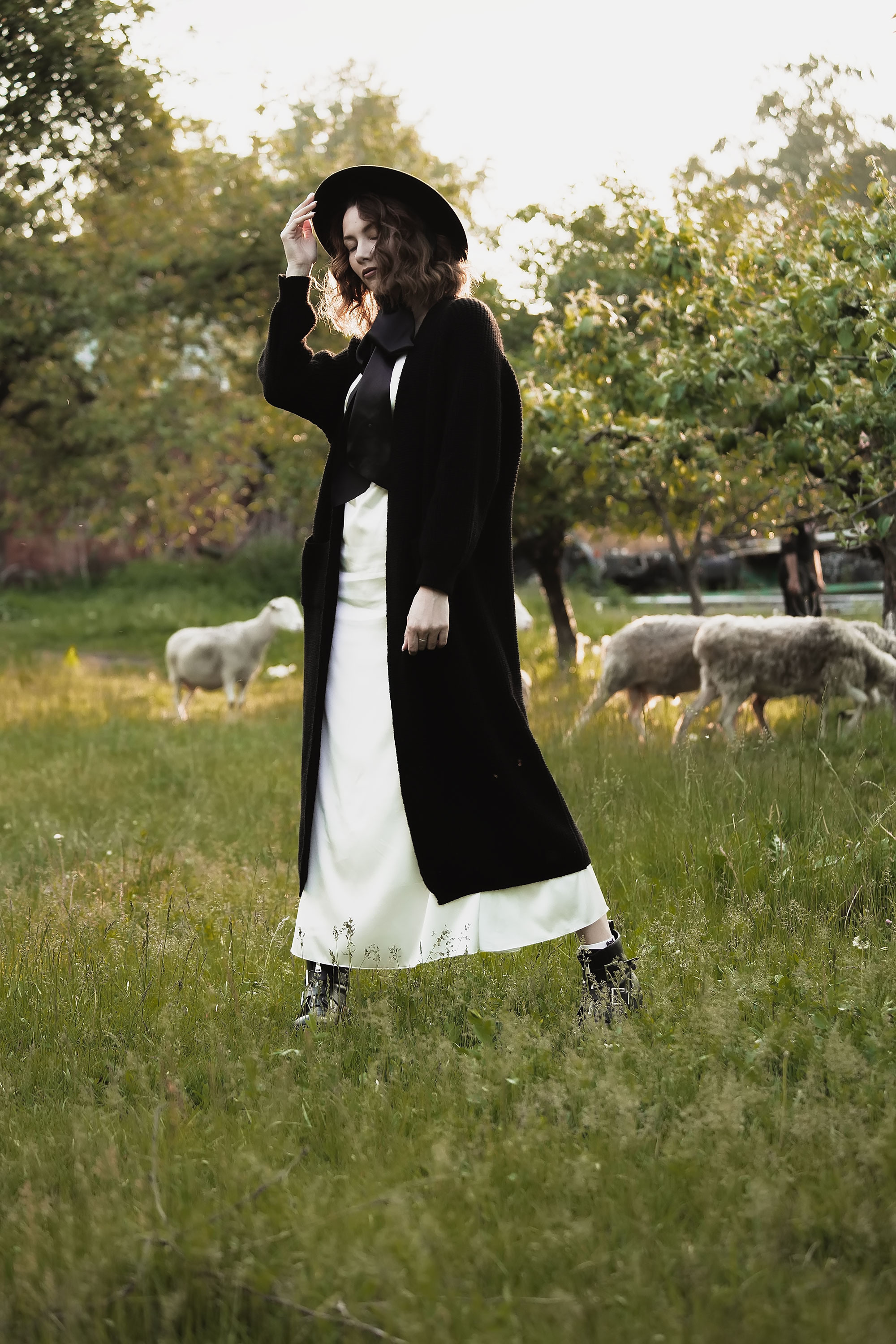 Фотосессия с овечками. Семейный, индивидуальный фотограф в Москве Ангели Марина