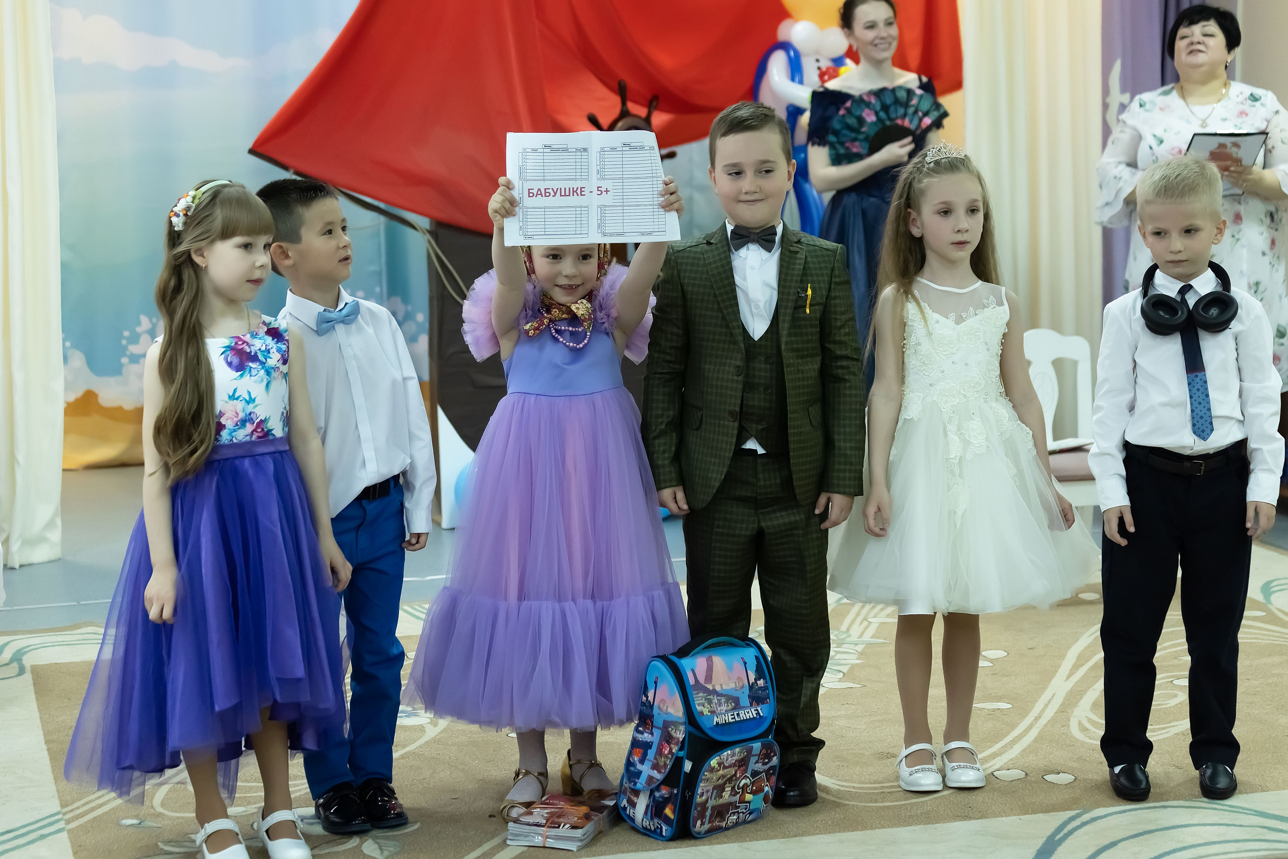 Выпускной Детский сад «Малинка». Семейный, индивидуальный фотограф в Москве Ангели Марина