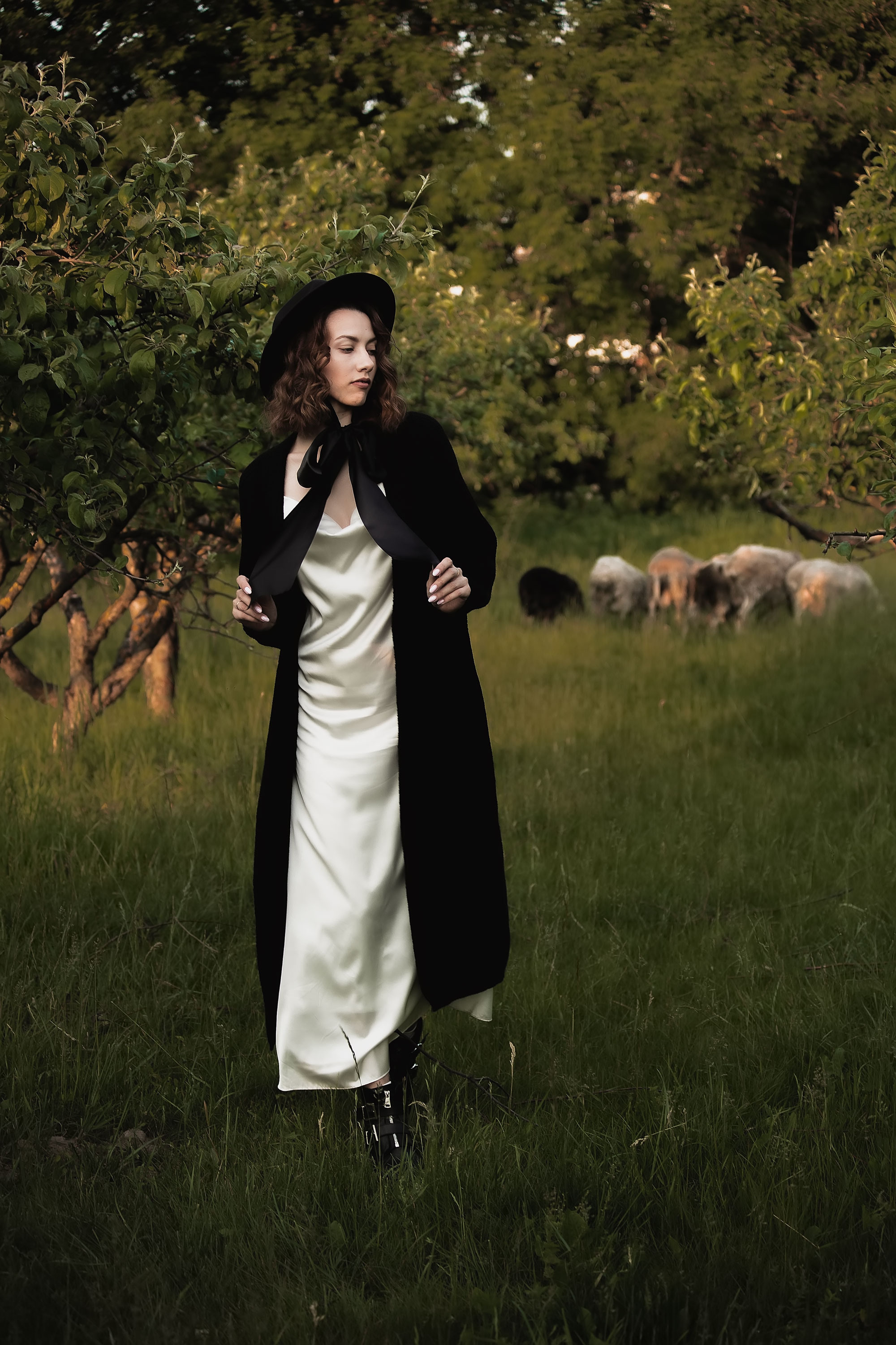 Фотосессия с овечками. Семейный, индивидуальный фотограф в Москве Ангели Марина