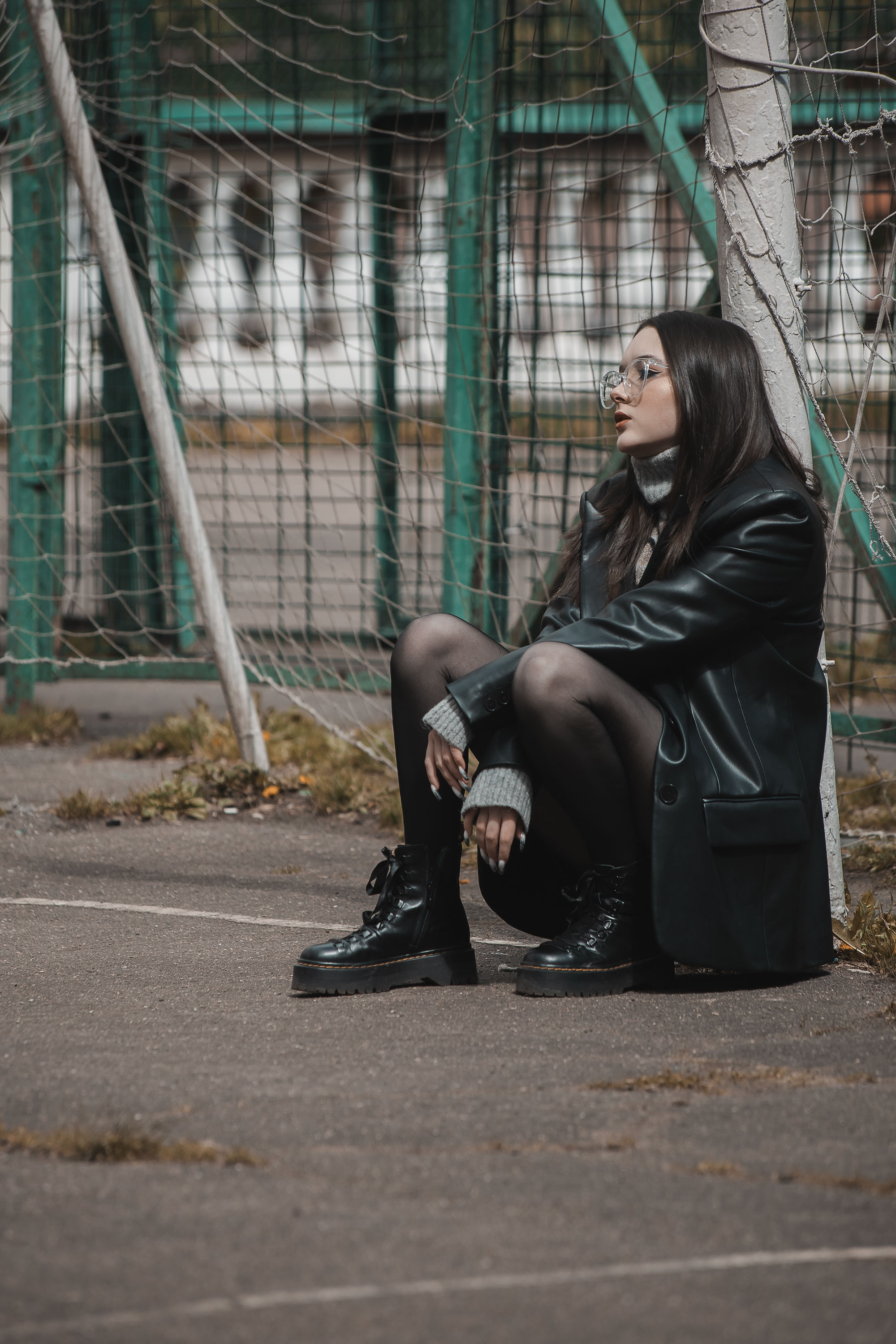 Во дворе сталинской высотки. Семейный, индивидуальный фотограф в Москве Ангели Марина