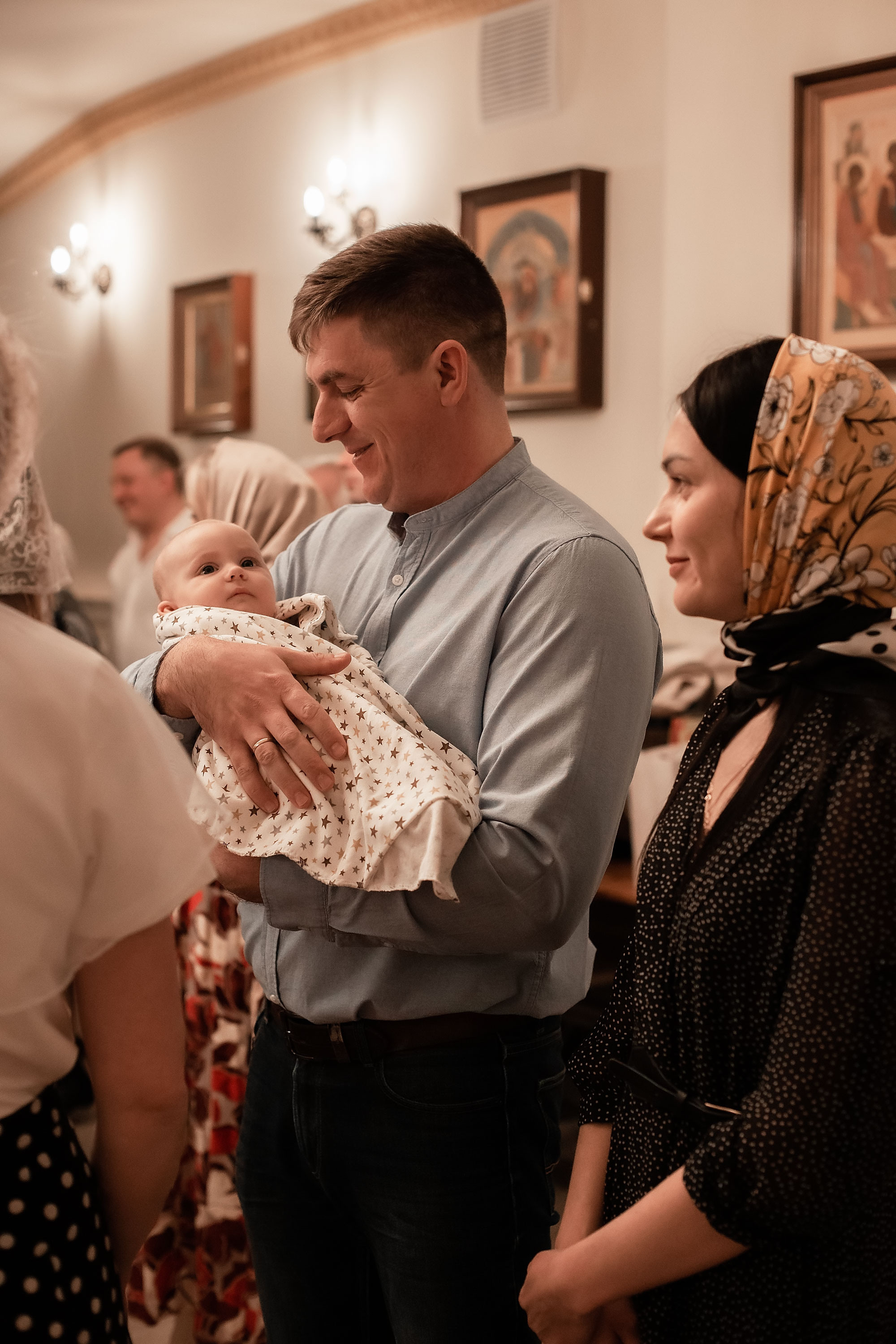 Крещение Яночки. Семейный, индивидуальный фотограф в Москве Ангели Марина
