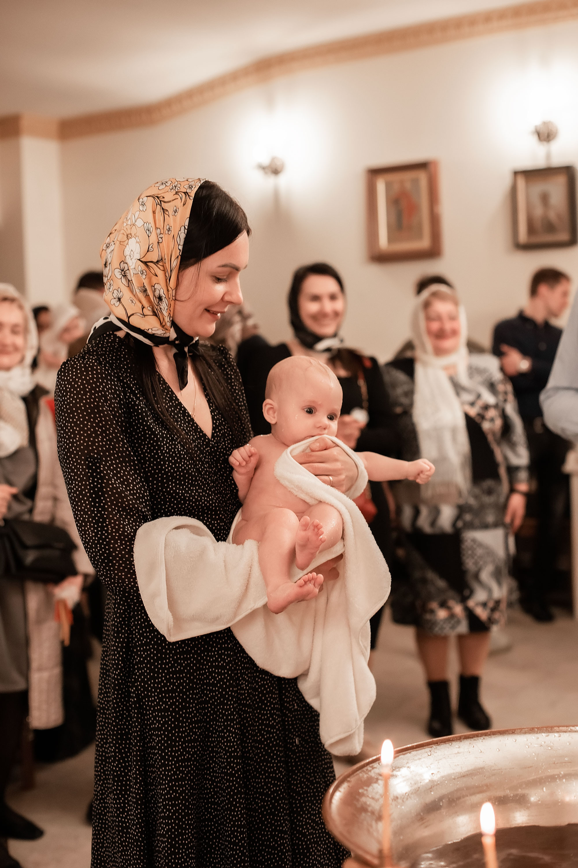 Крещение Яночки. Семейный, индивидуальный фотограф в Москве Ангели Марина