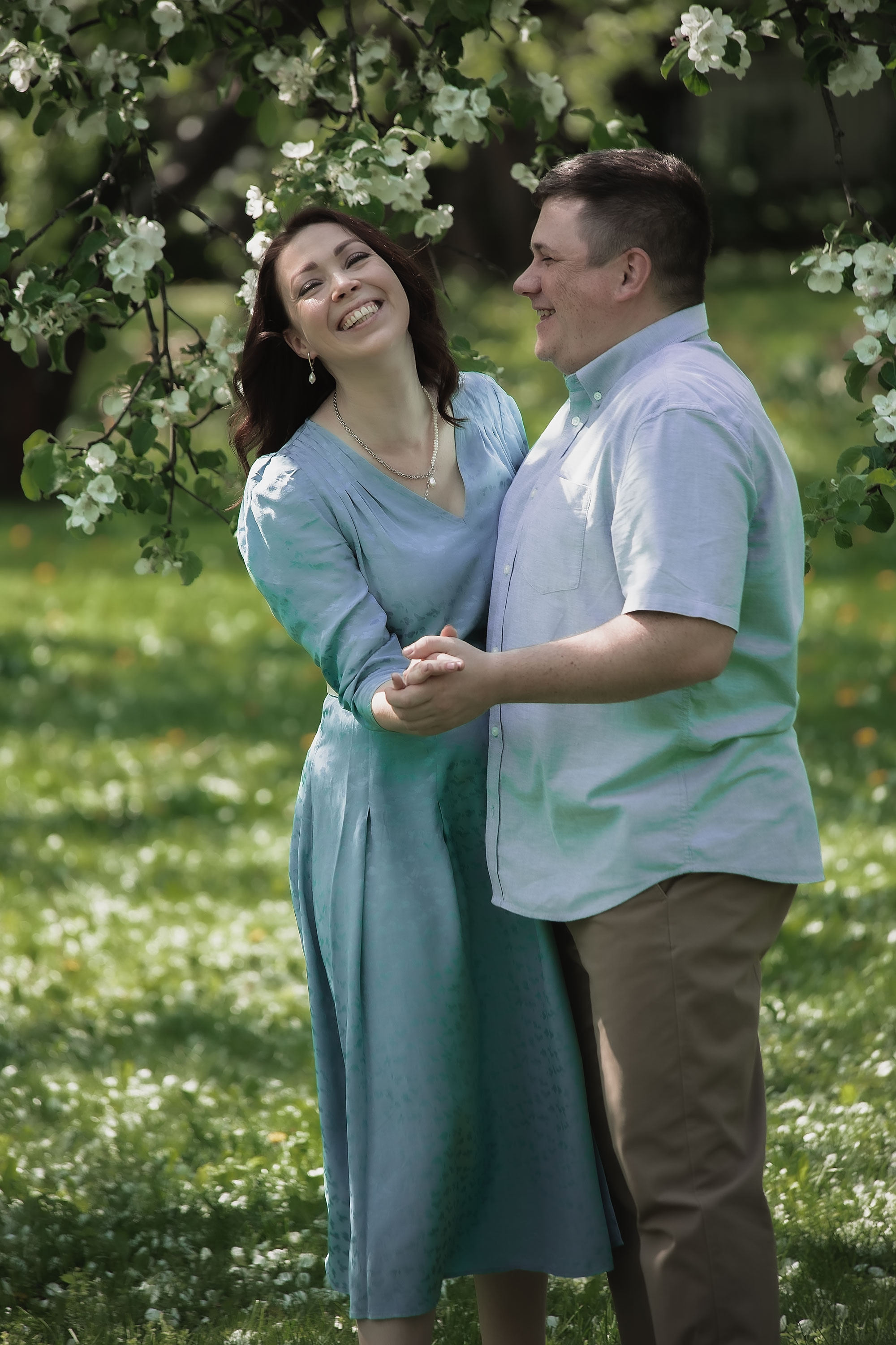 Надежда и Александр парк Коломенское. Семейный, индивидуальный фотограф в Москве Ангели Марина