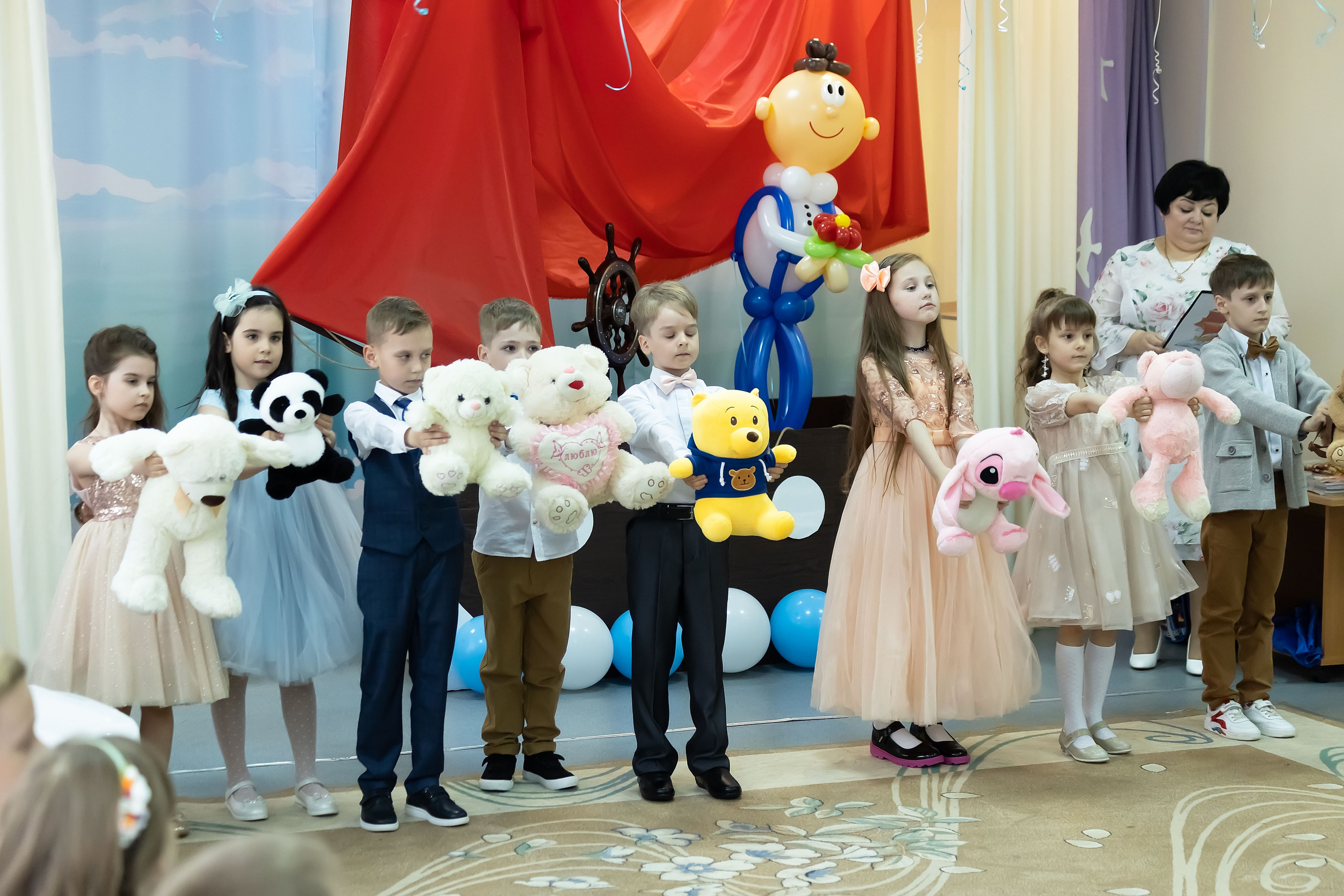 Выпускной Детский сад «Малинка». Семейный, индивидуальный фотограф в Москве Ангели Марина