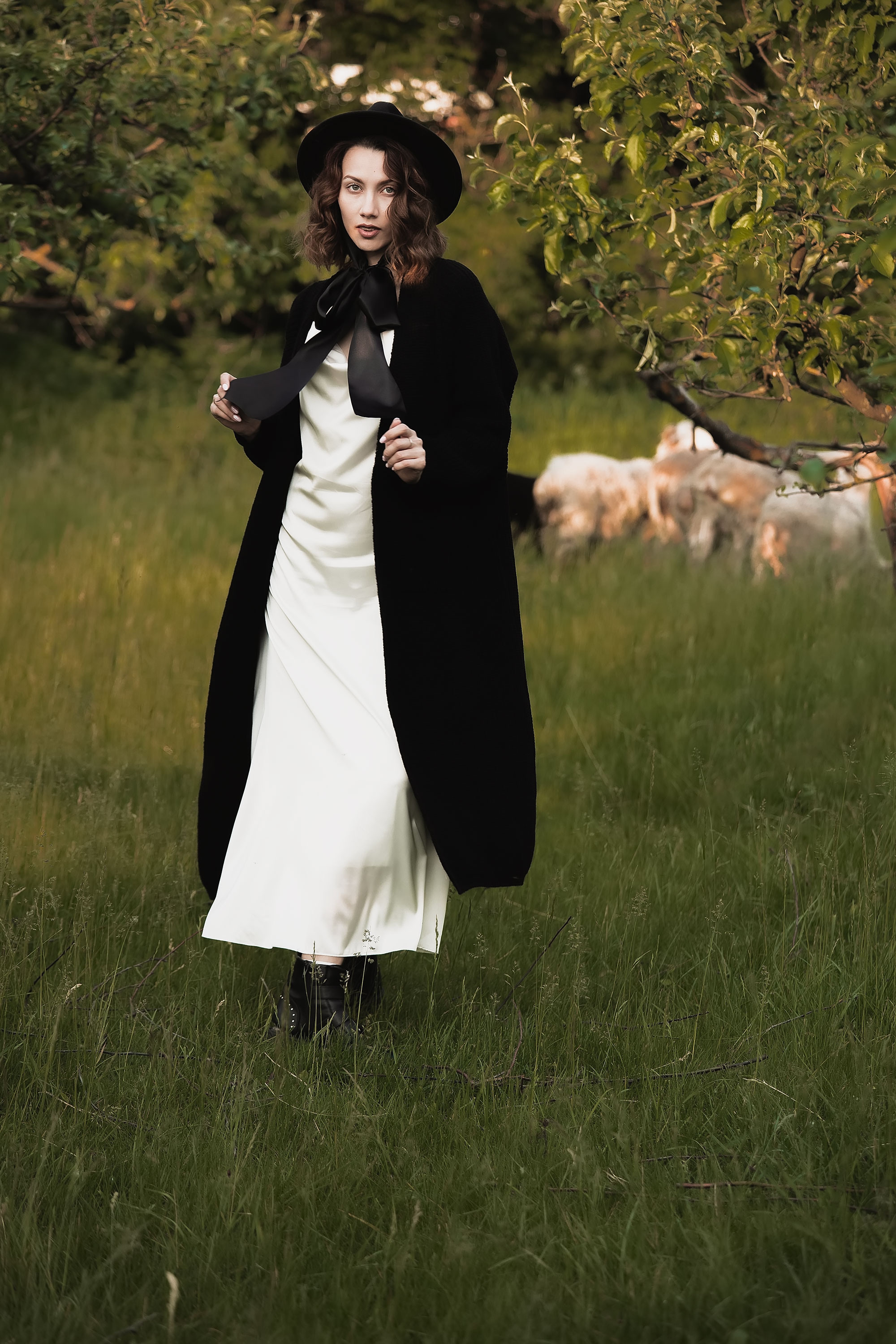 Фотосессия с овечками. Семейный, индивидуальный фотограф в Москве Ангели Марина