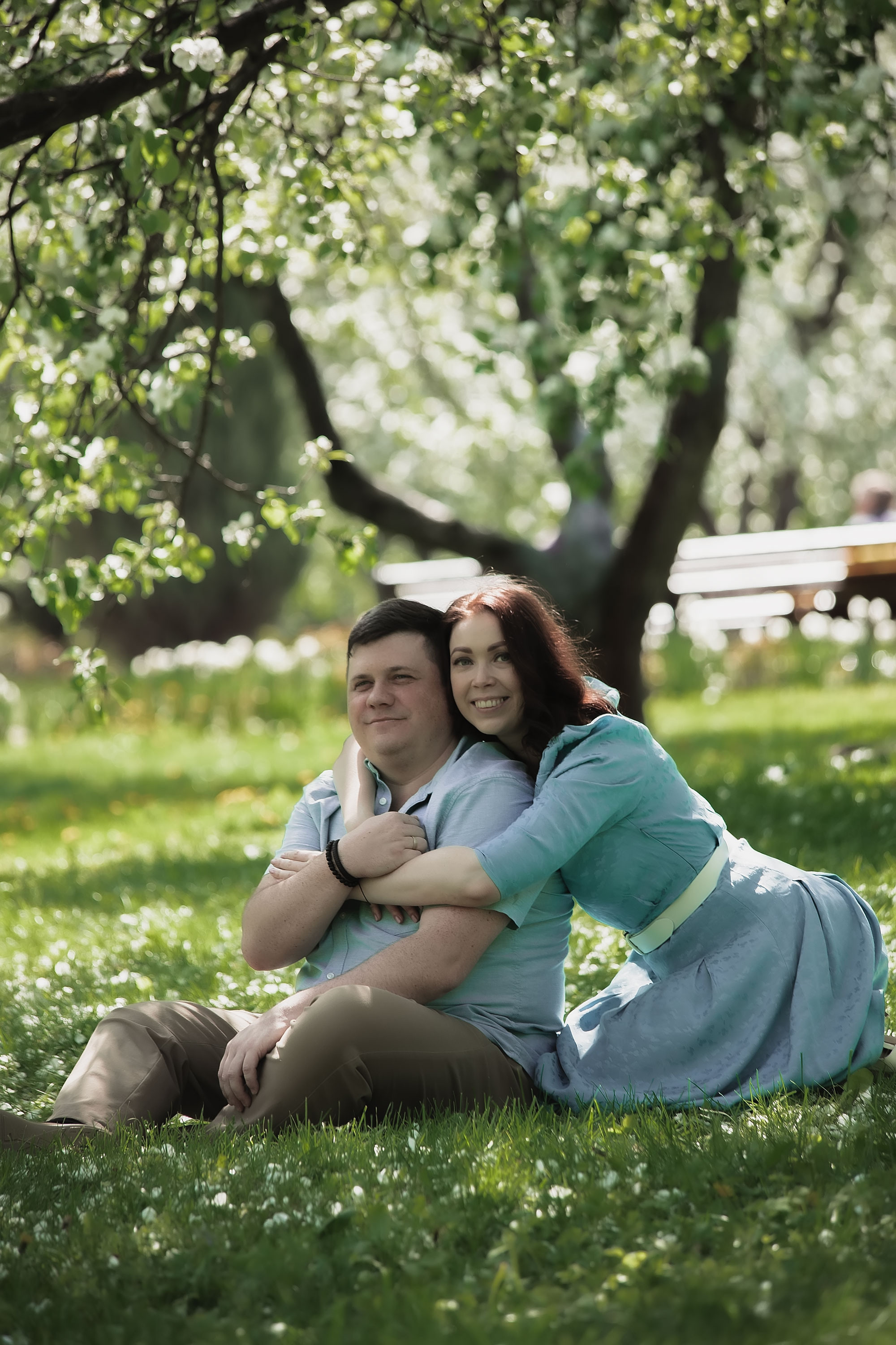 Надежда и Александр парк Коломенское. Семейный, индивидуальный фотограф в Москве Ангели Марина