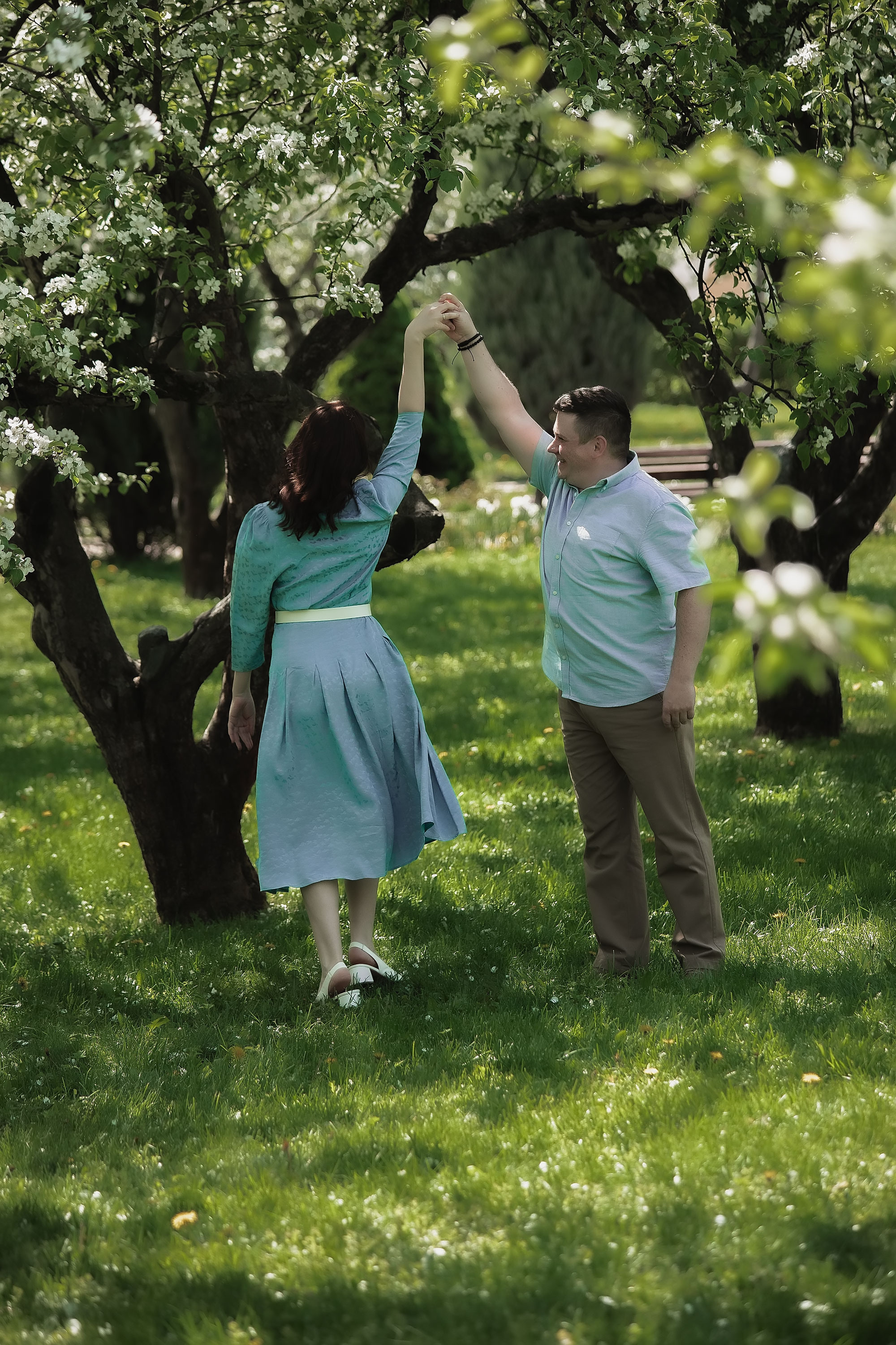 Надежда и Александр парк Коломенское. Семейный, индивидуальный фотограф в Москве Ангели Марина