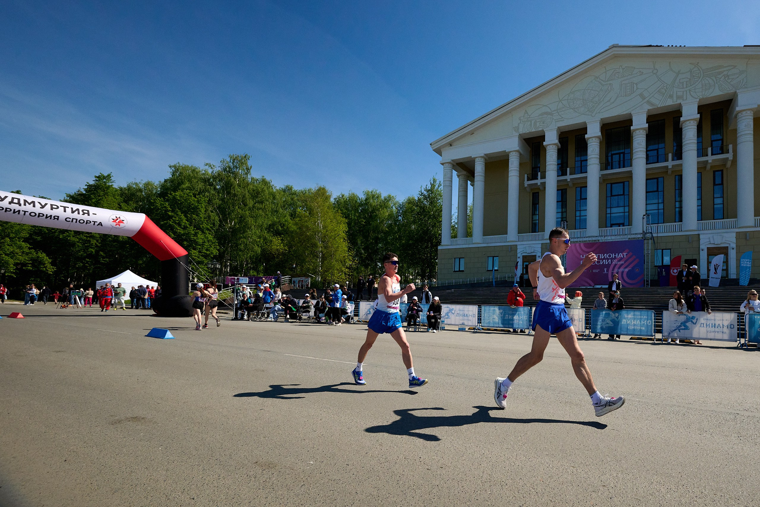 Чемпионат России по спортивной ходьбе 2025. Спортивный репортажный фотограф в Ижевске Сергей Мерзляков