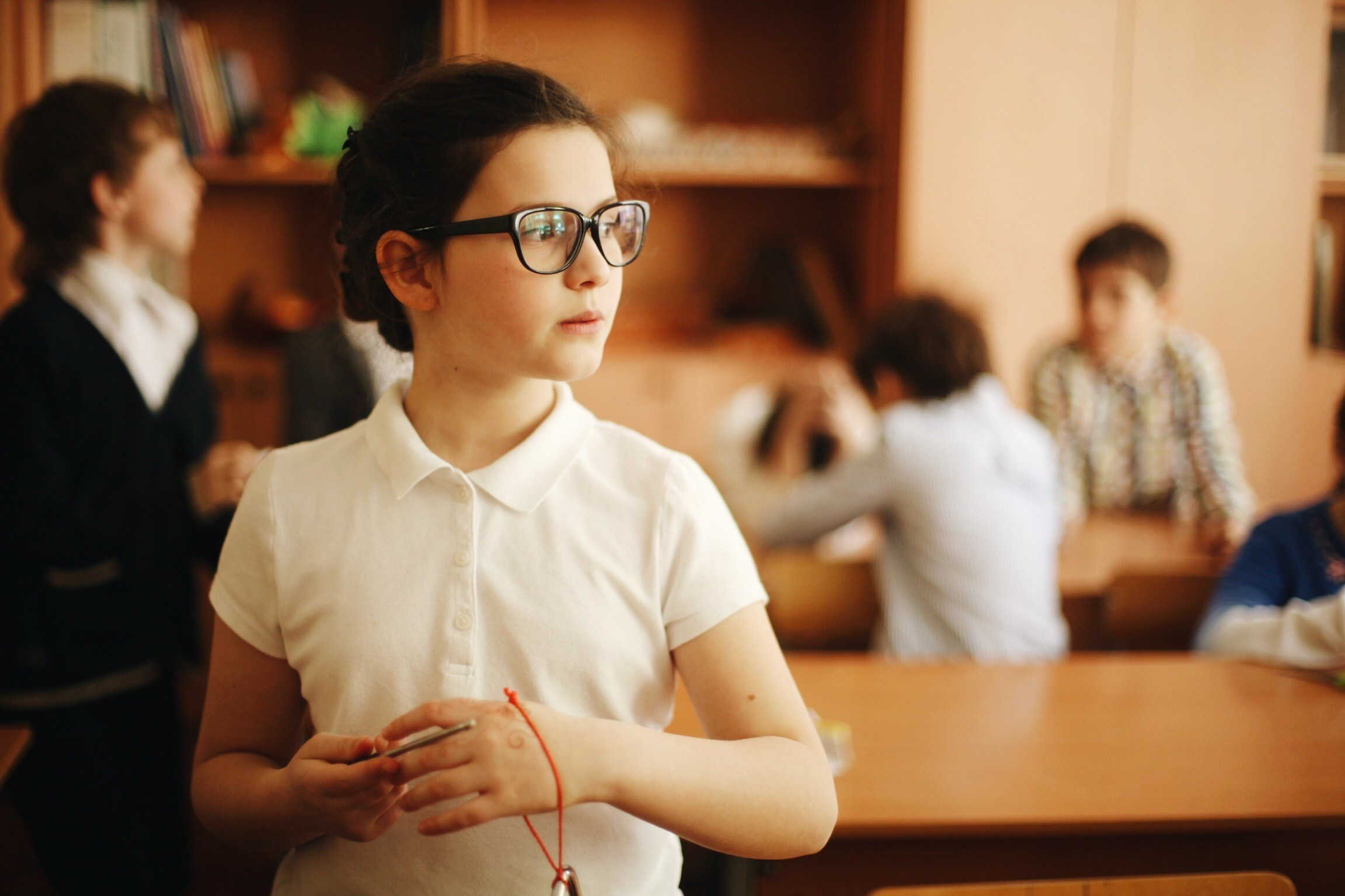 Школьные съемки. Ксения Плотникова