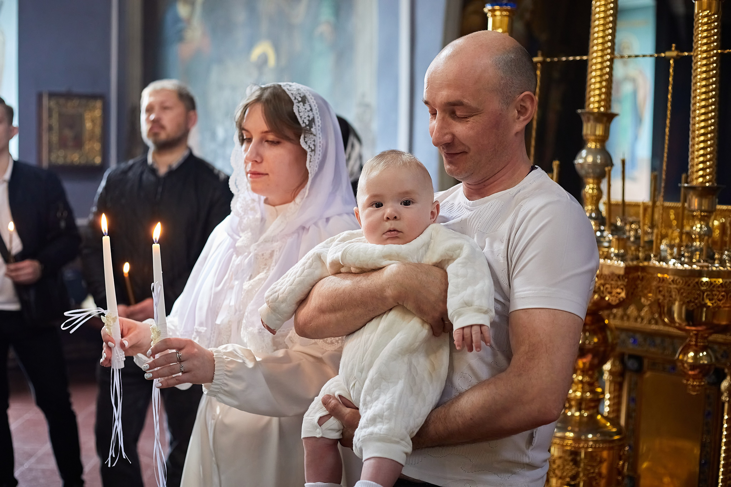Крещение Ярослава. Семейный и детский фотограф в Ярославле Юлия Галашина