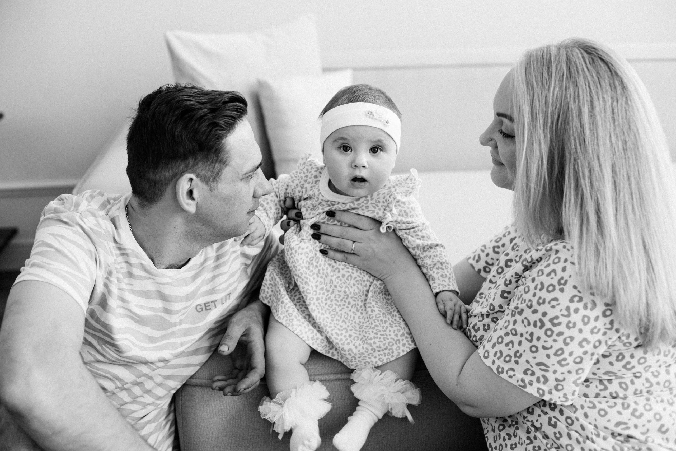 Оля с семьей. Фотограф Брянск