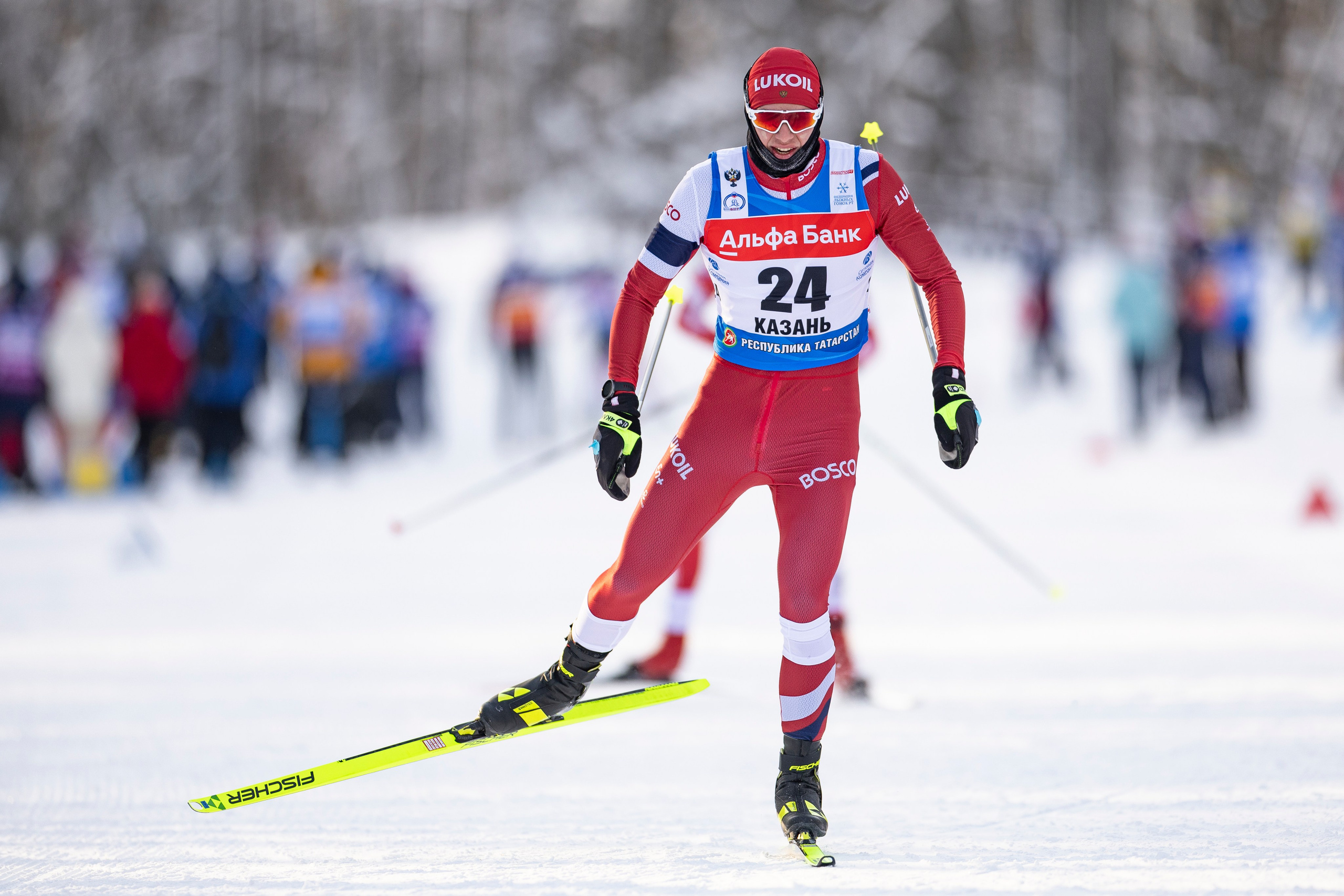 Кубок России по лыжным гонкам. Мужчины скиатлон. Спортивный репортажный фотограф Казань Нафис Сиразетдинов