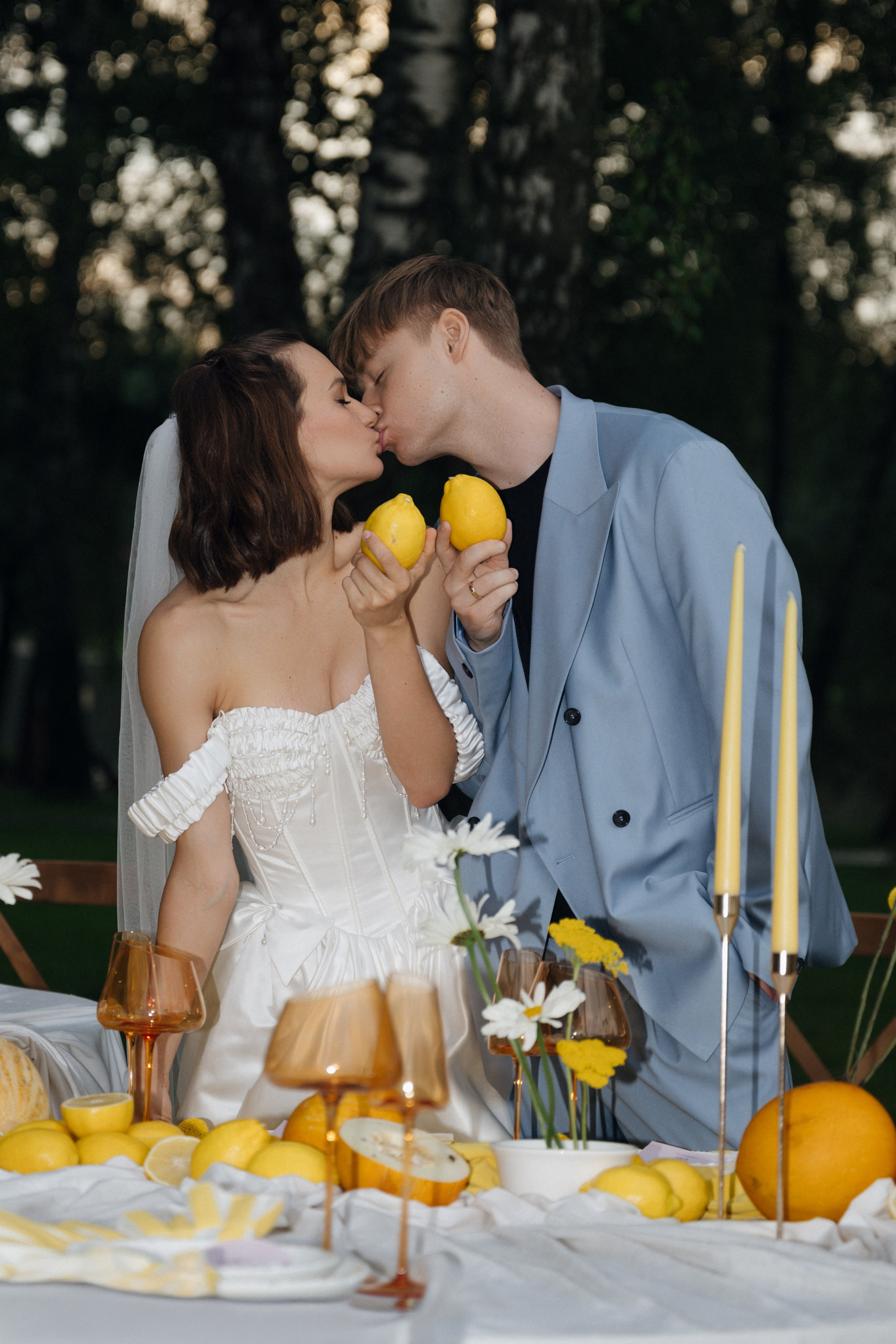 Лимонная свадьба. Свадебный фотограф в Москве Анастасия Колесникова