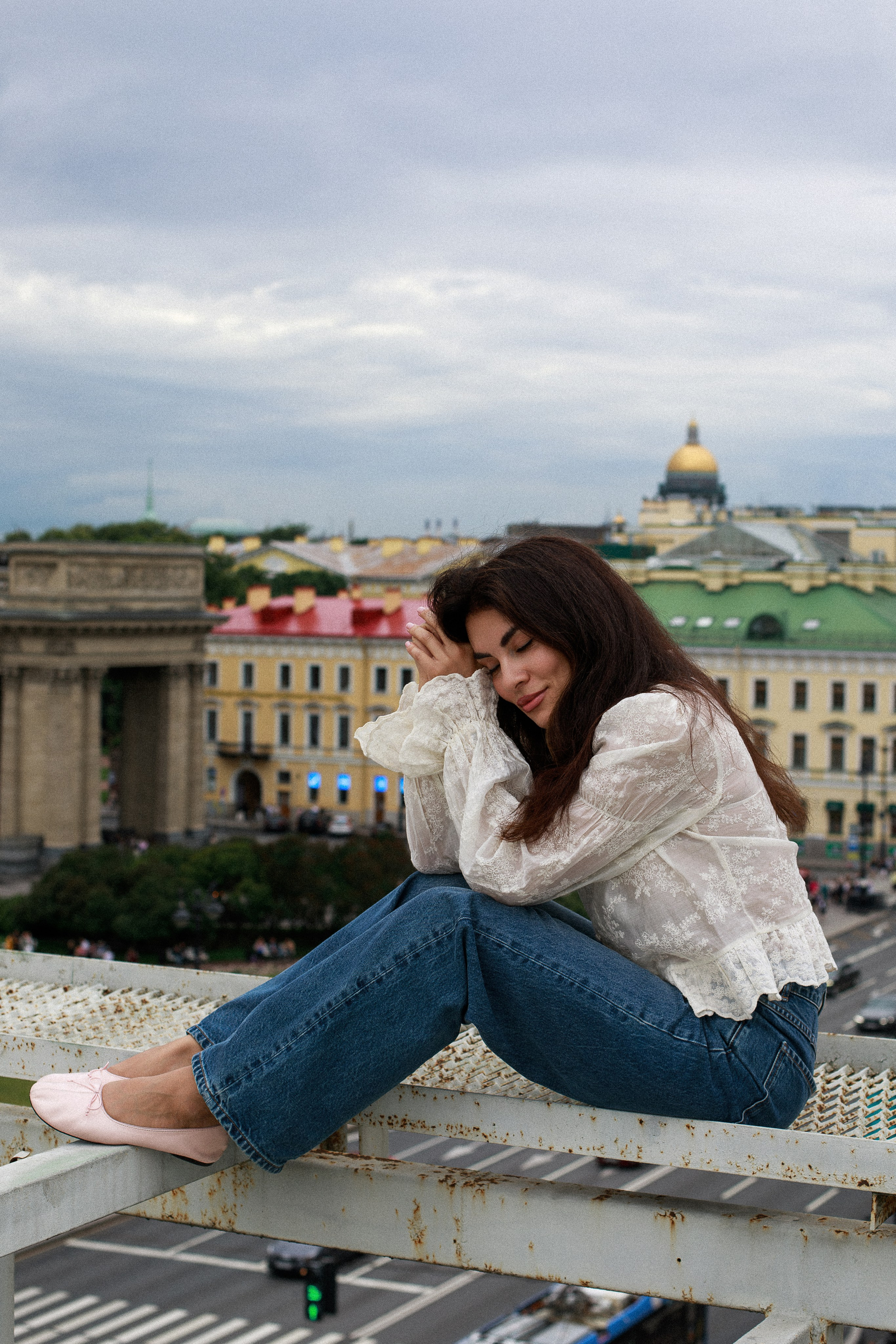 Прогулка у Казанского собора с Ириной. Фотограф в Санкт-Петербурге Таня Михайлова