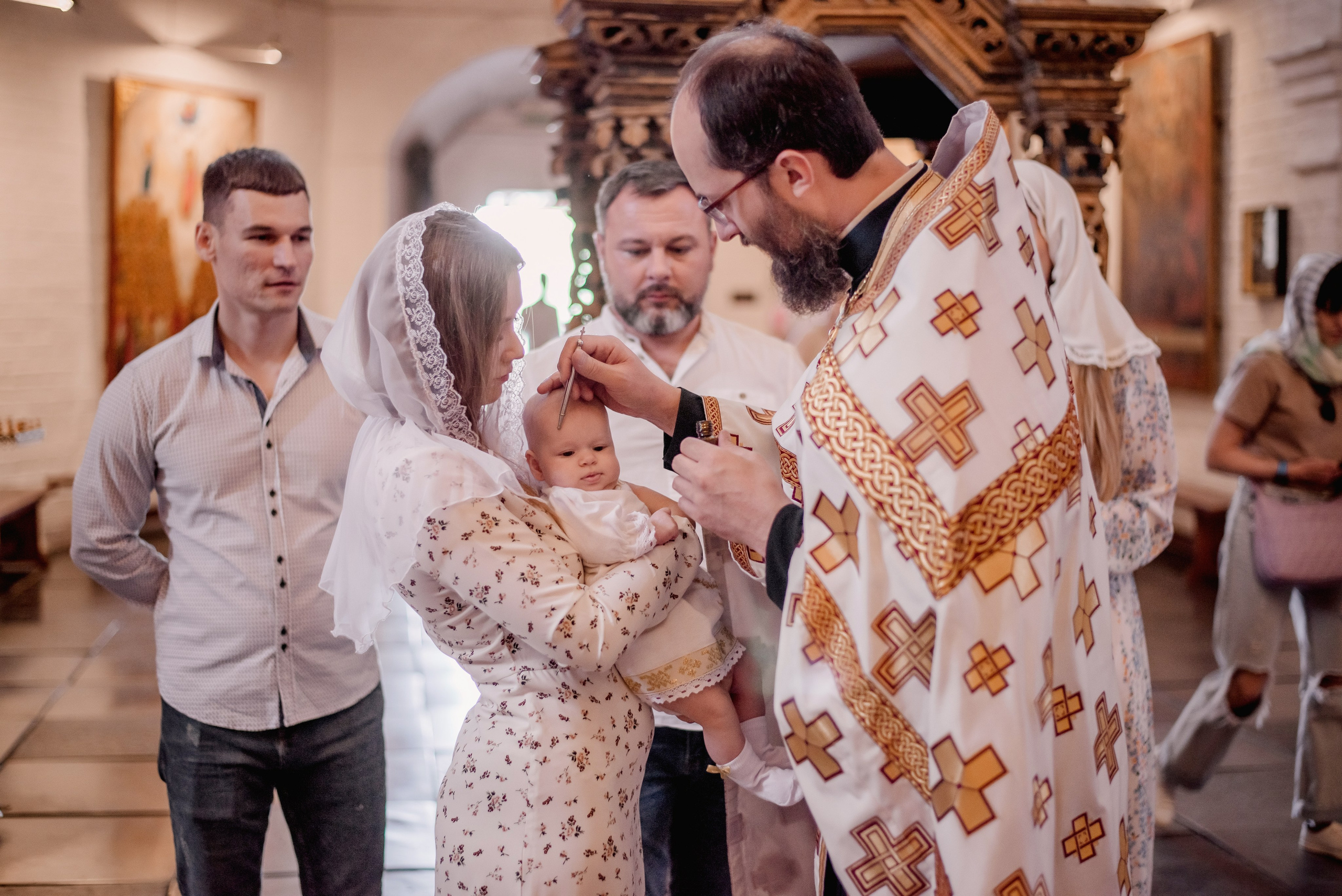 Таинство Крещения Евы, ст. Старочеркасская. Семейный фотограф в Новочеркасске Виктория Громова