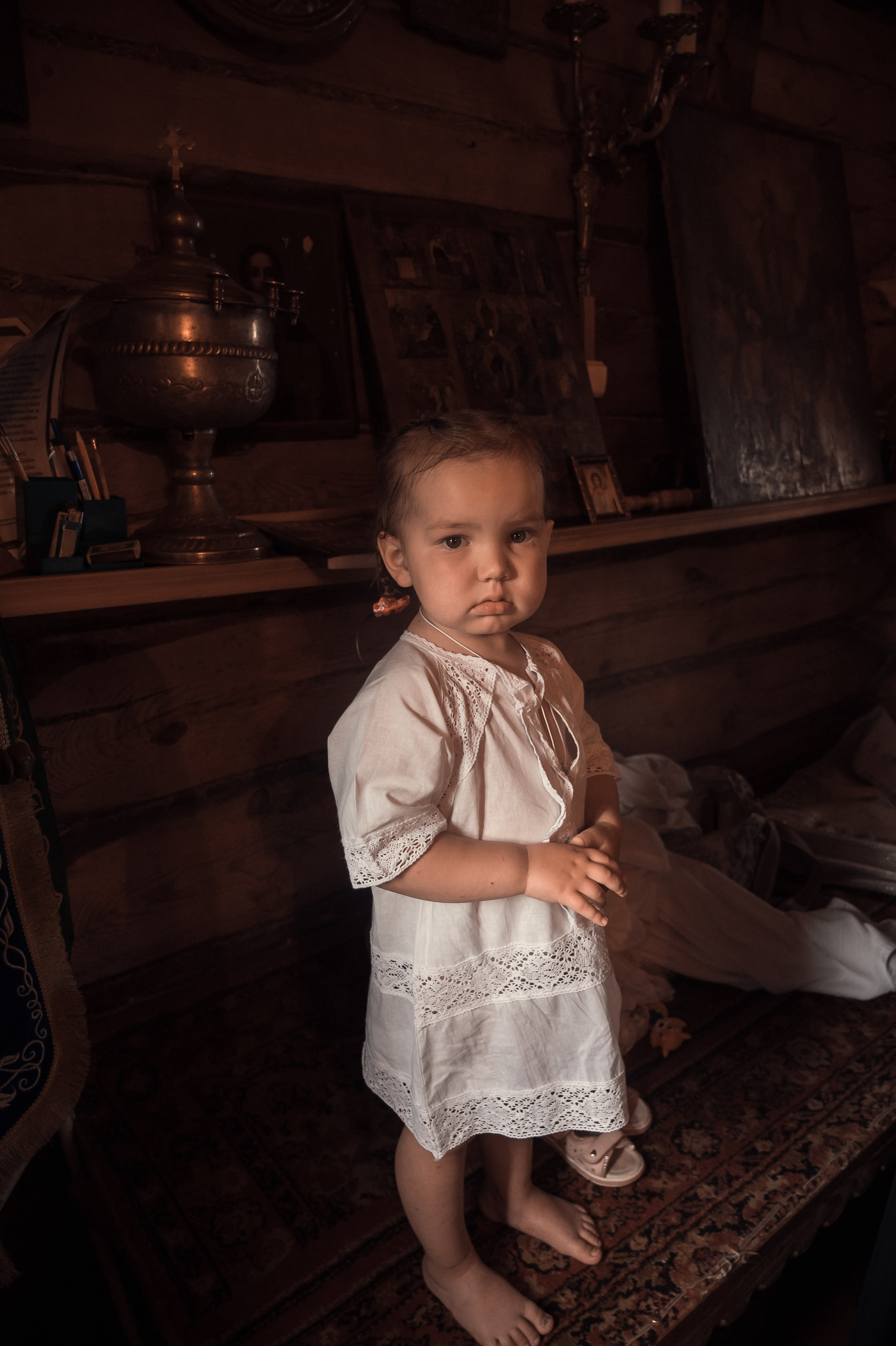 Крещение Марии храм на Мосфильмовской. Фотограф Алёна Мил