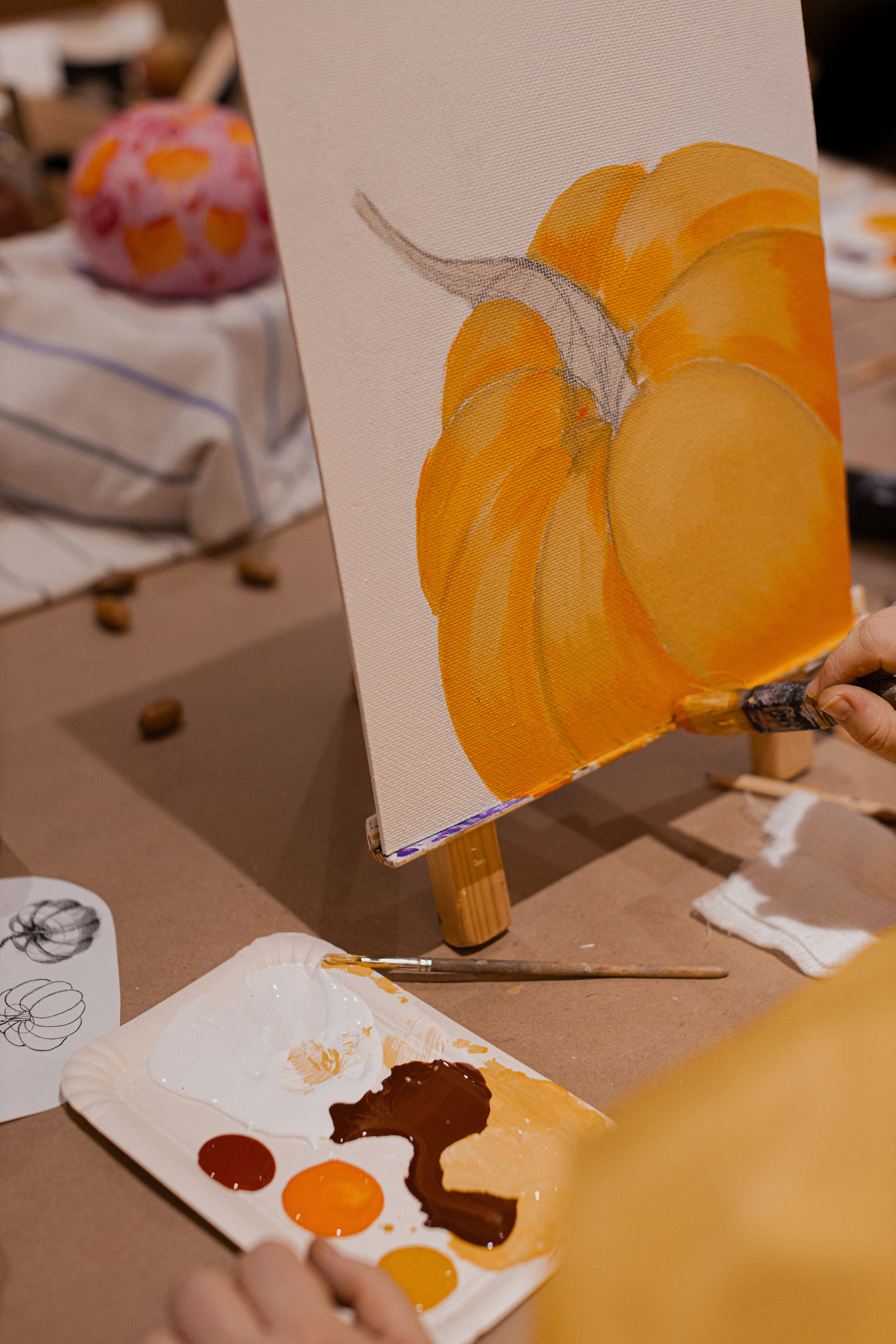 Мк Тыквы. Анастасия Ракчеева Художник