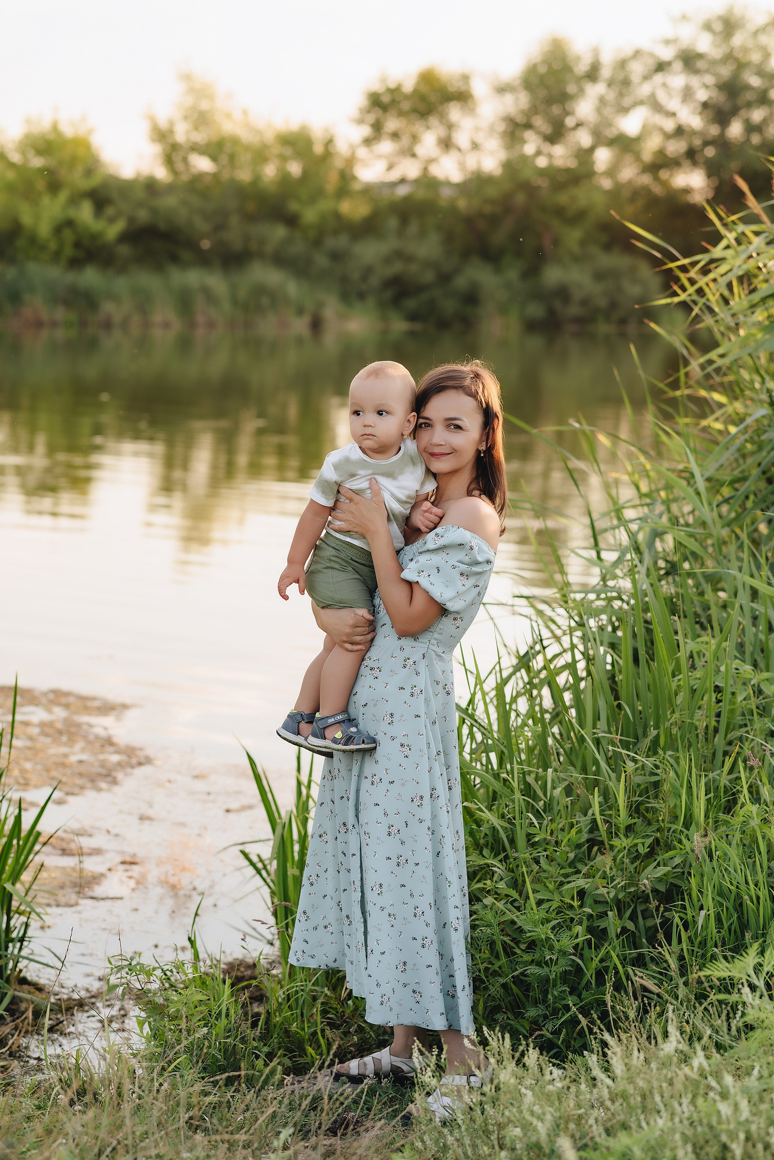 Семейная съемка на закате. Фотограф Карина Шмулёва. Воронеж и область