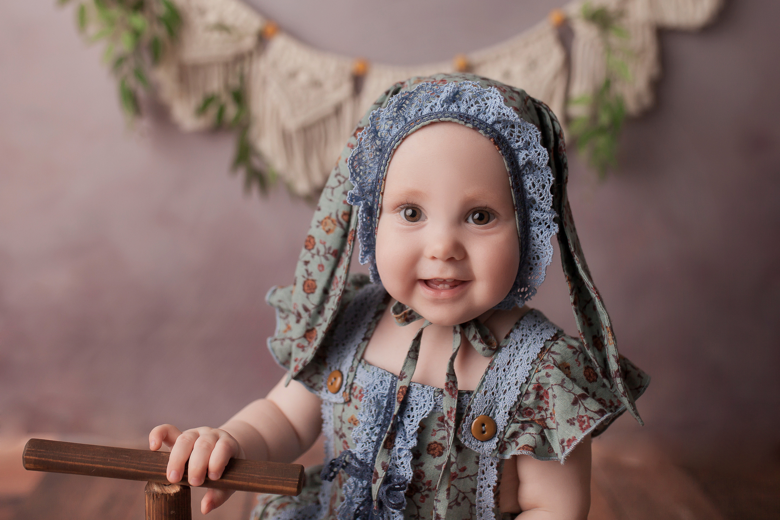 Василиса, 1 годик. Фотограф новорожденных в Новокузнецке Анна Горошникова