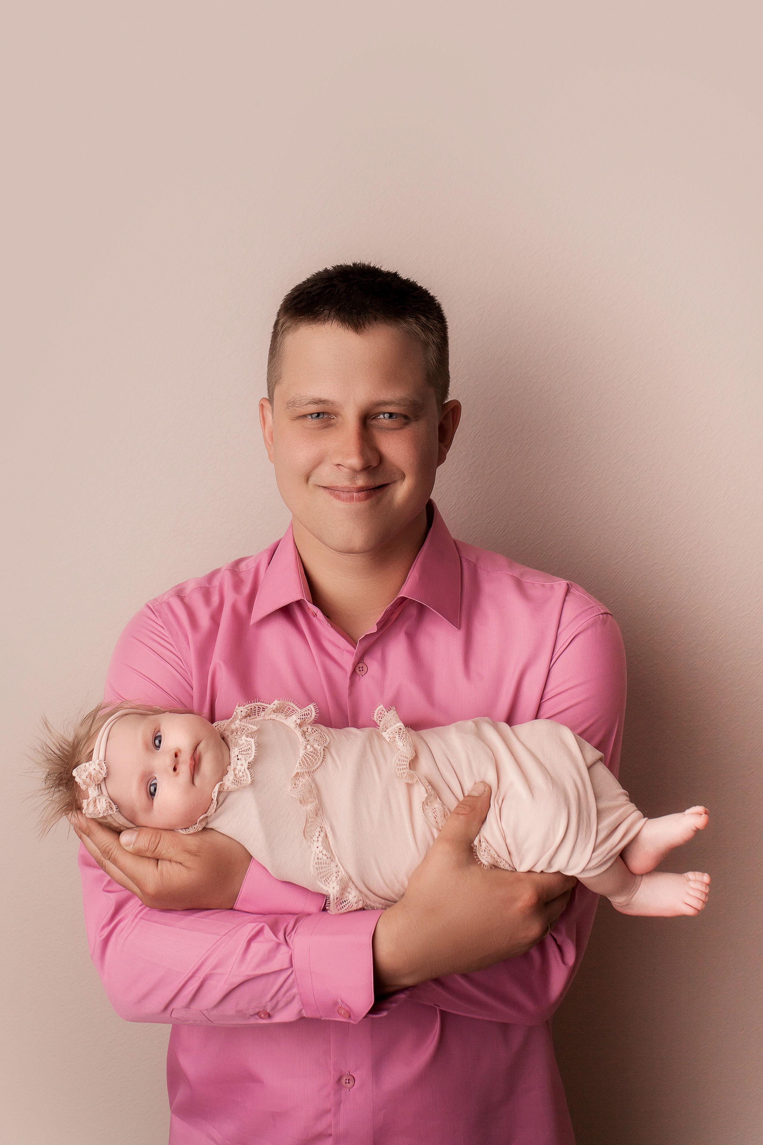 Дианочка, 1 месяц. Фотограф новорожденных в Новокузнецке Анна Горошникова