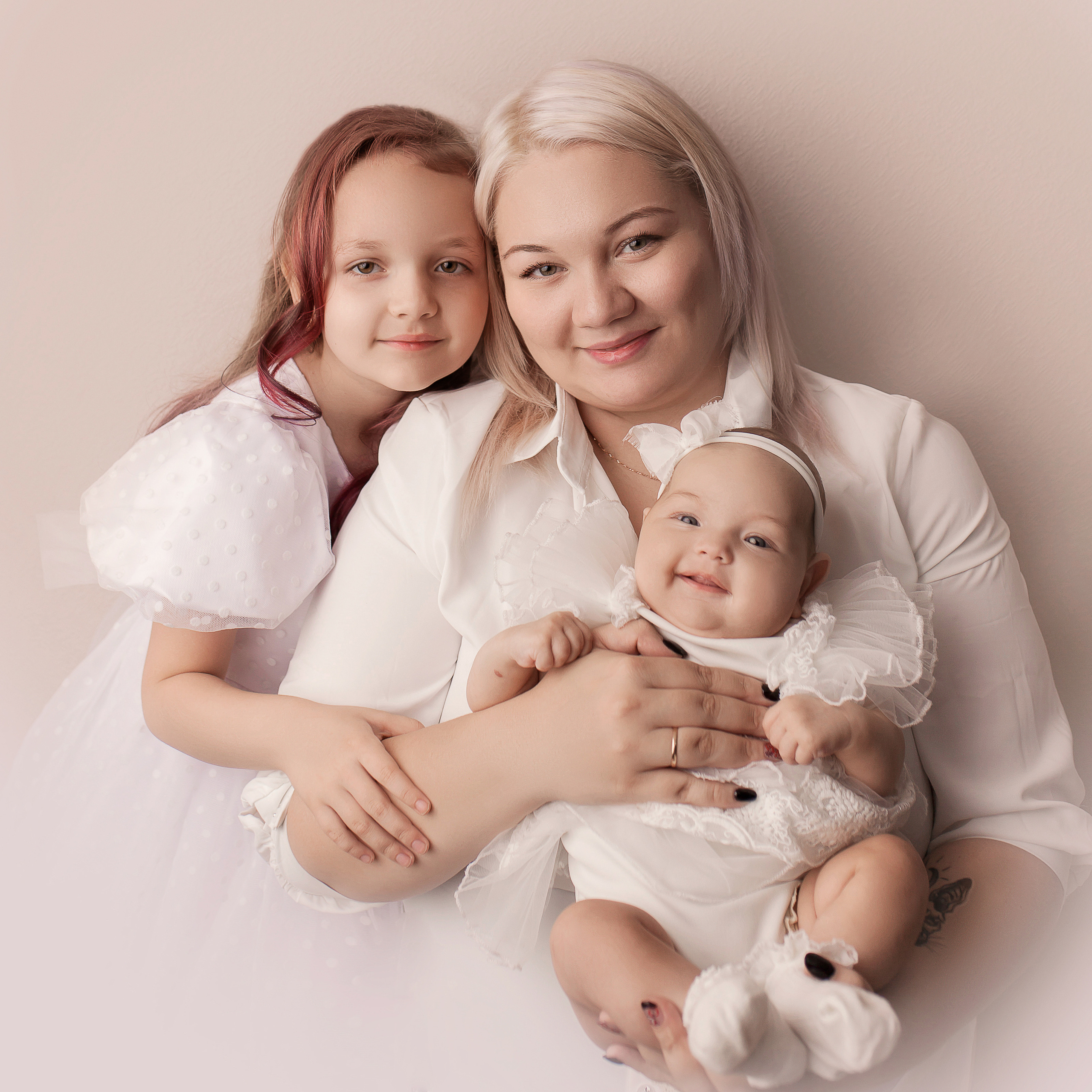 Малыши до 1 года — девочки. Фотограф новорожденных в Новокузнецке Анна Горошникова