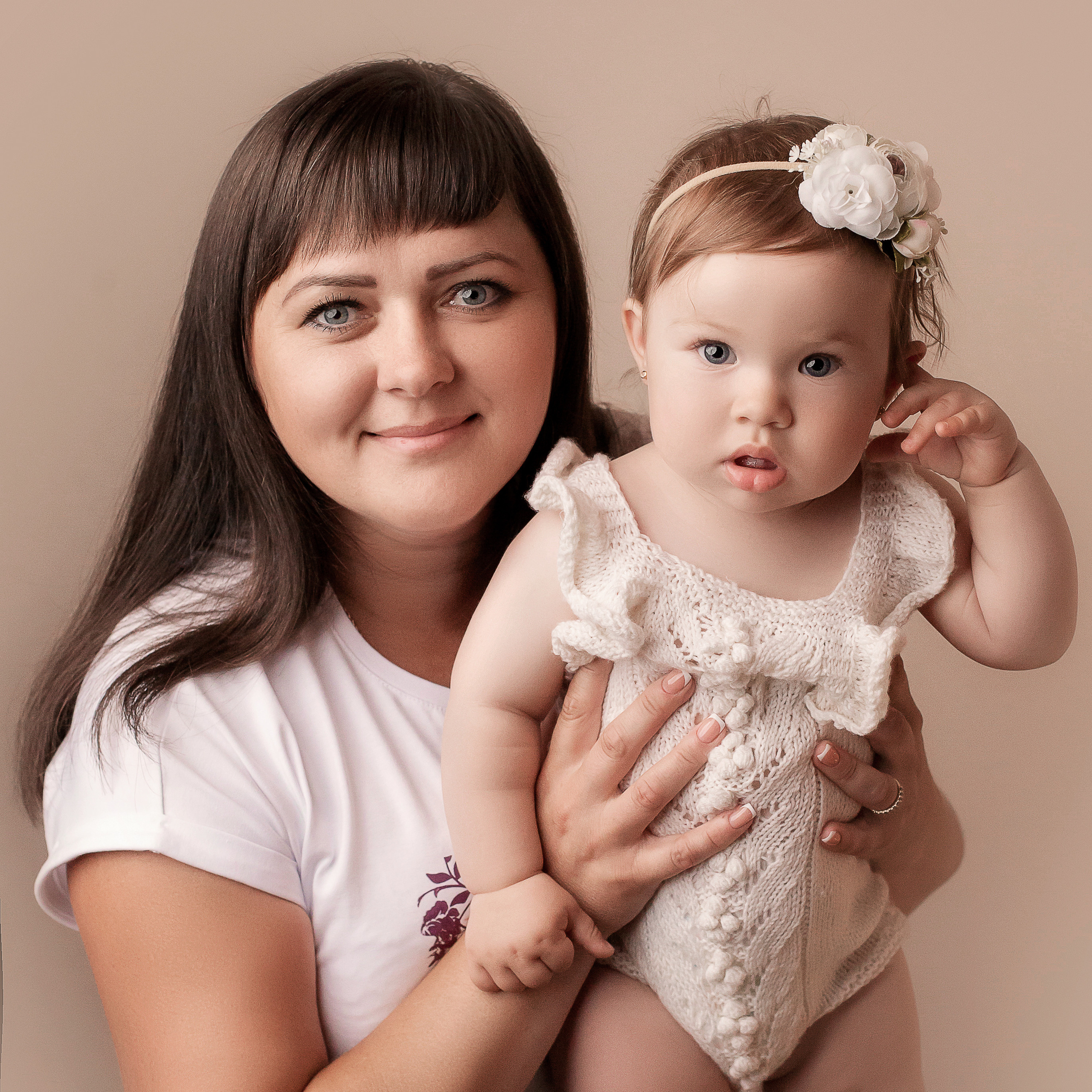 Мирослава, 1 годик. Фотограф новорожденных в Новокузнецке Анна Горошникова