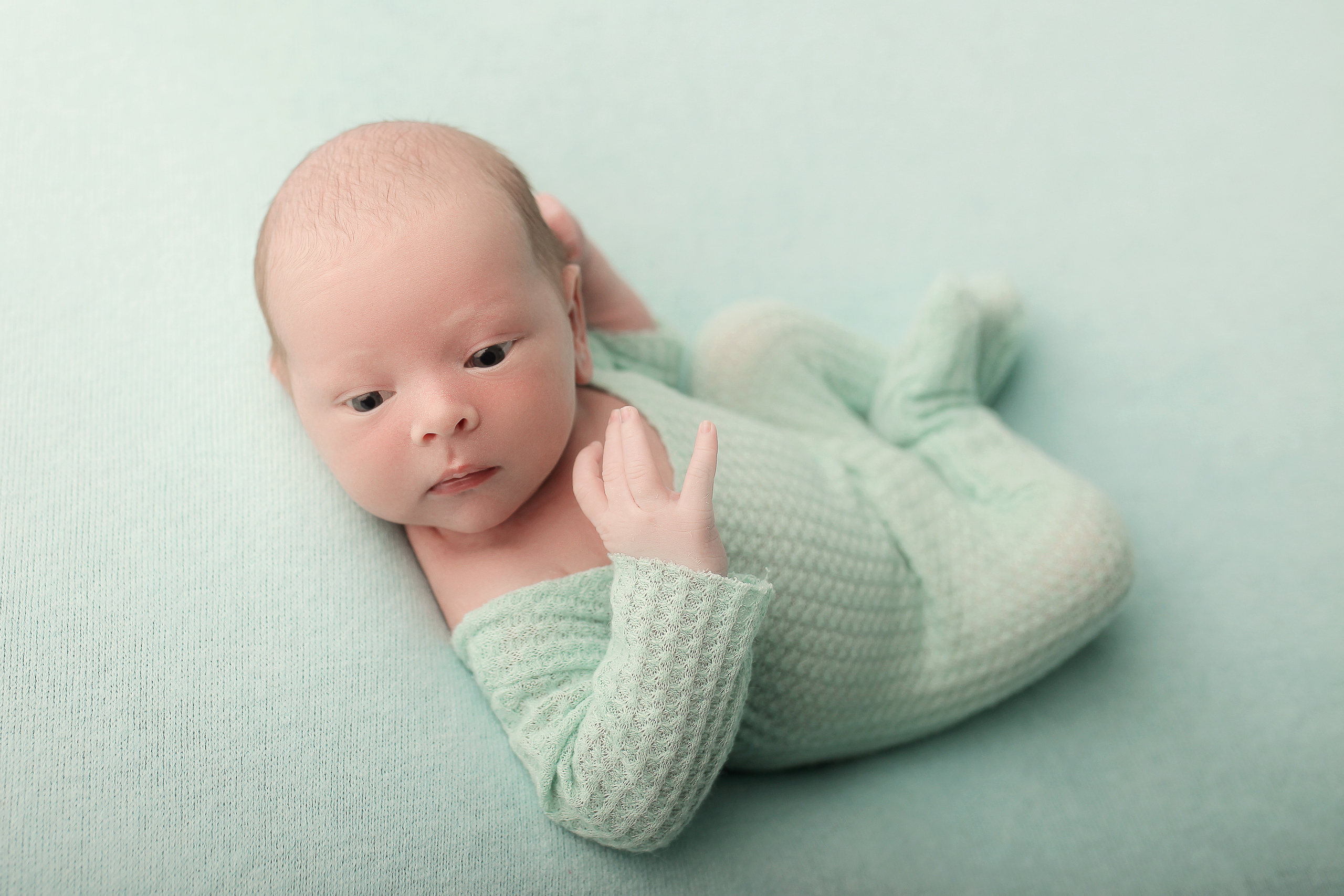 Тимур, 8 дней. Фотограф новорожденных в Новокузнецке Анна Горошникова
