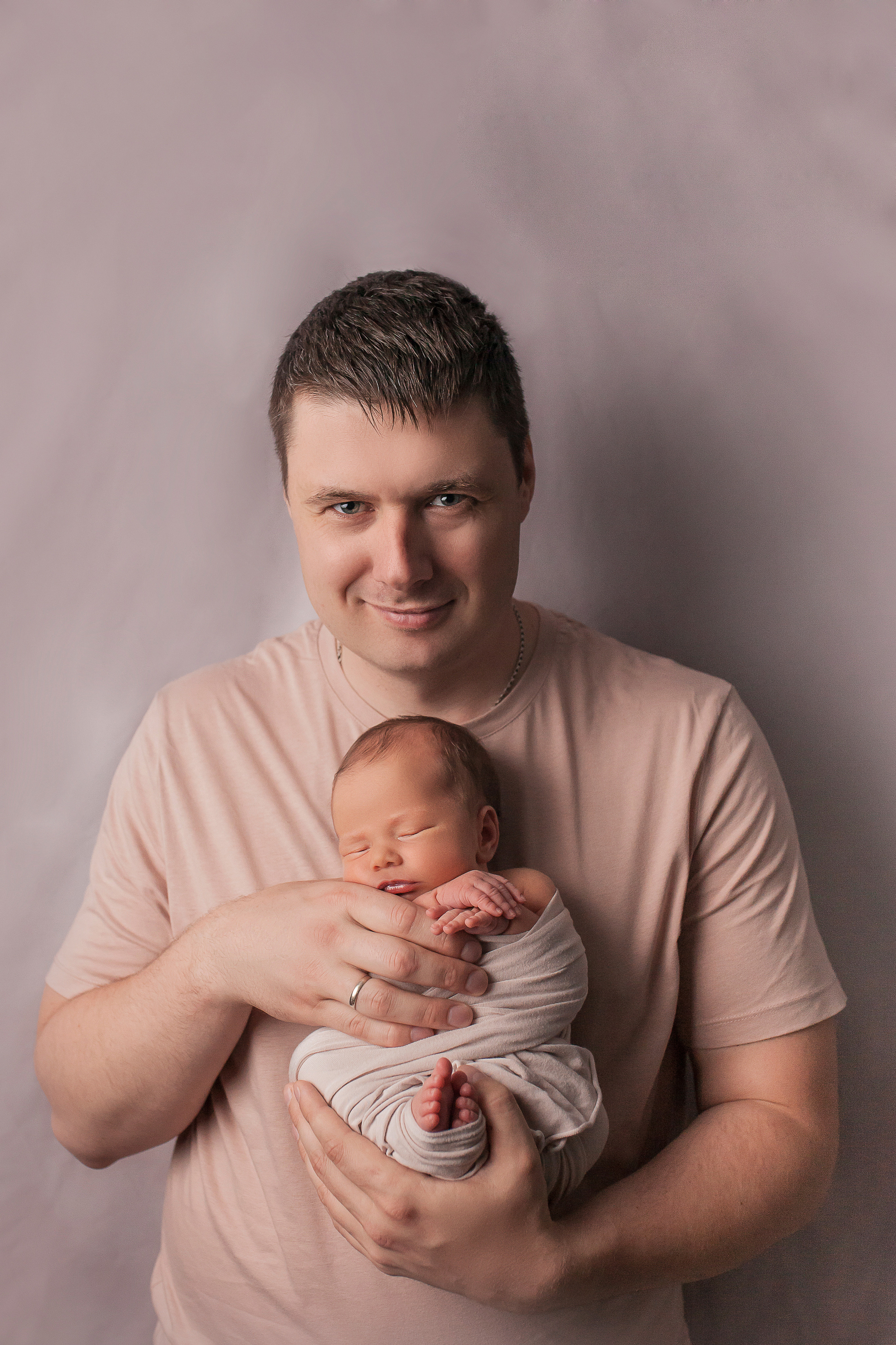 Марк, 7 дней. Фотограф новорожденных в Новокузнецке Анна Горошникова