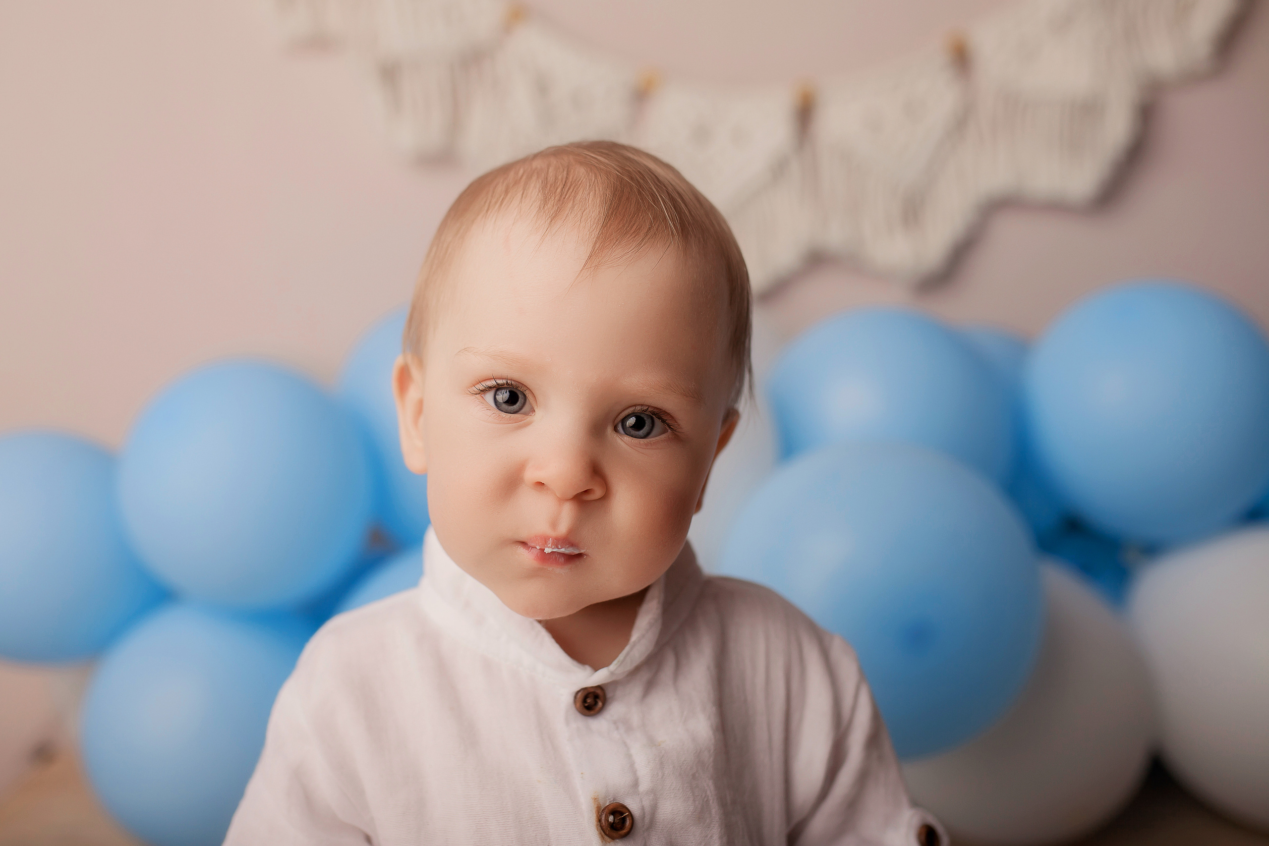 Ефим, 1 годик. Фотограф новорожденных в Новокузнецке Анна Горошникова