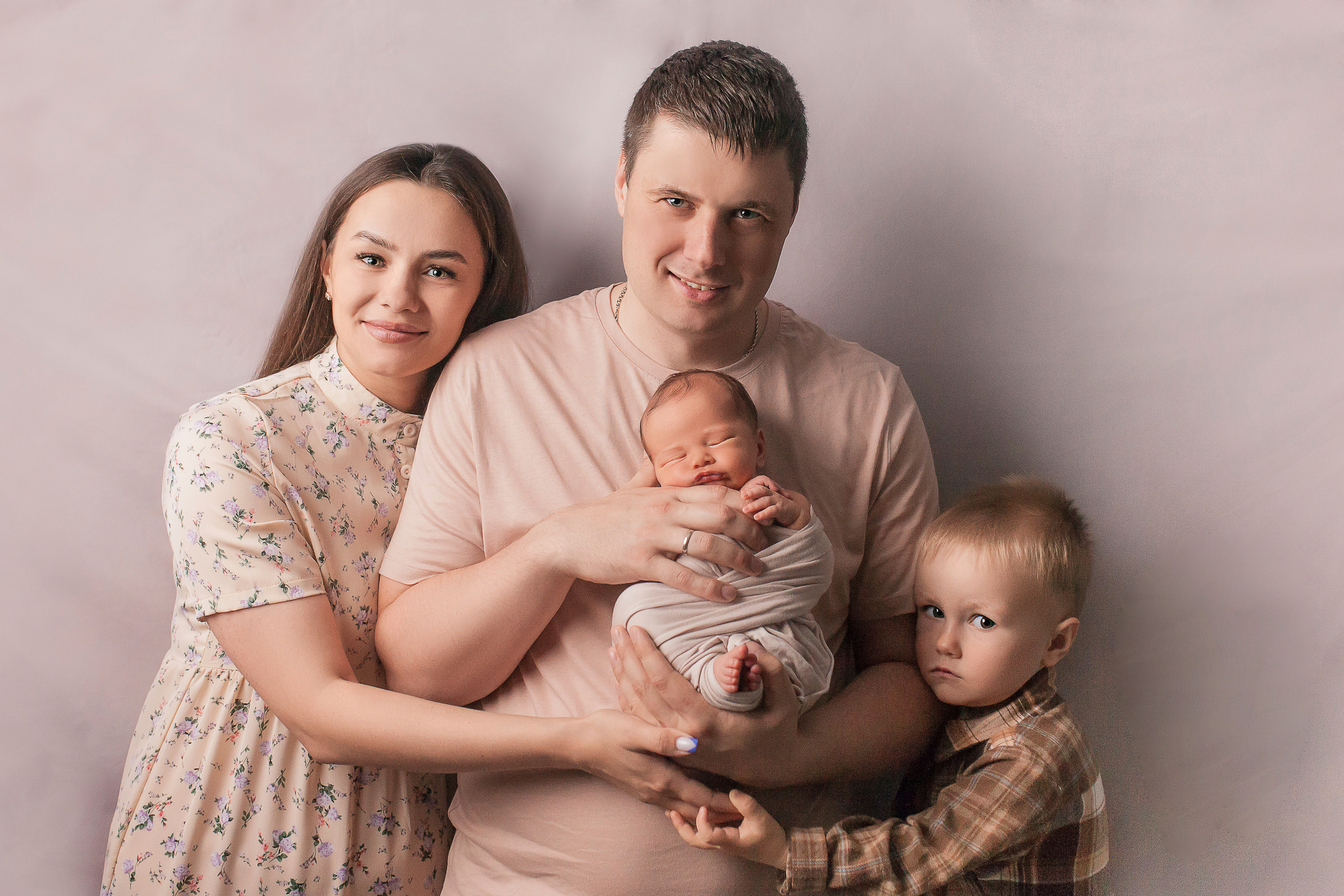 Мальчики новорожденные. Фотограф новорожденных в Новокузнецке Анна Горошникова