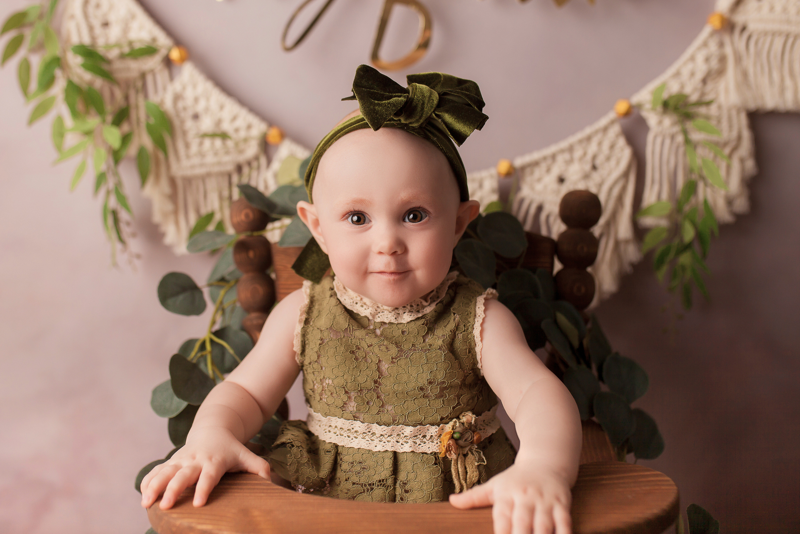 Василиса, 1 годик. Фотограф новорожденных в Новокузнецке Анна Горошникова