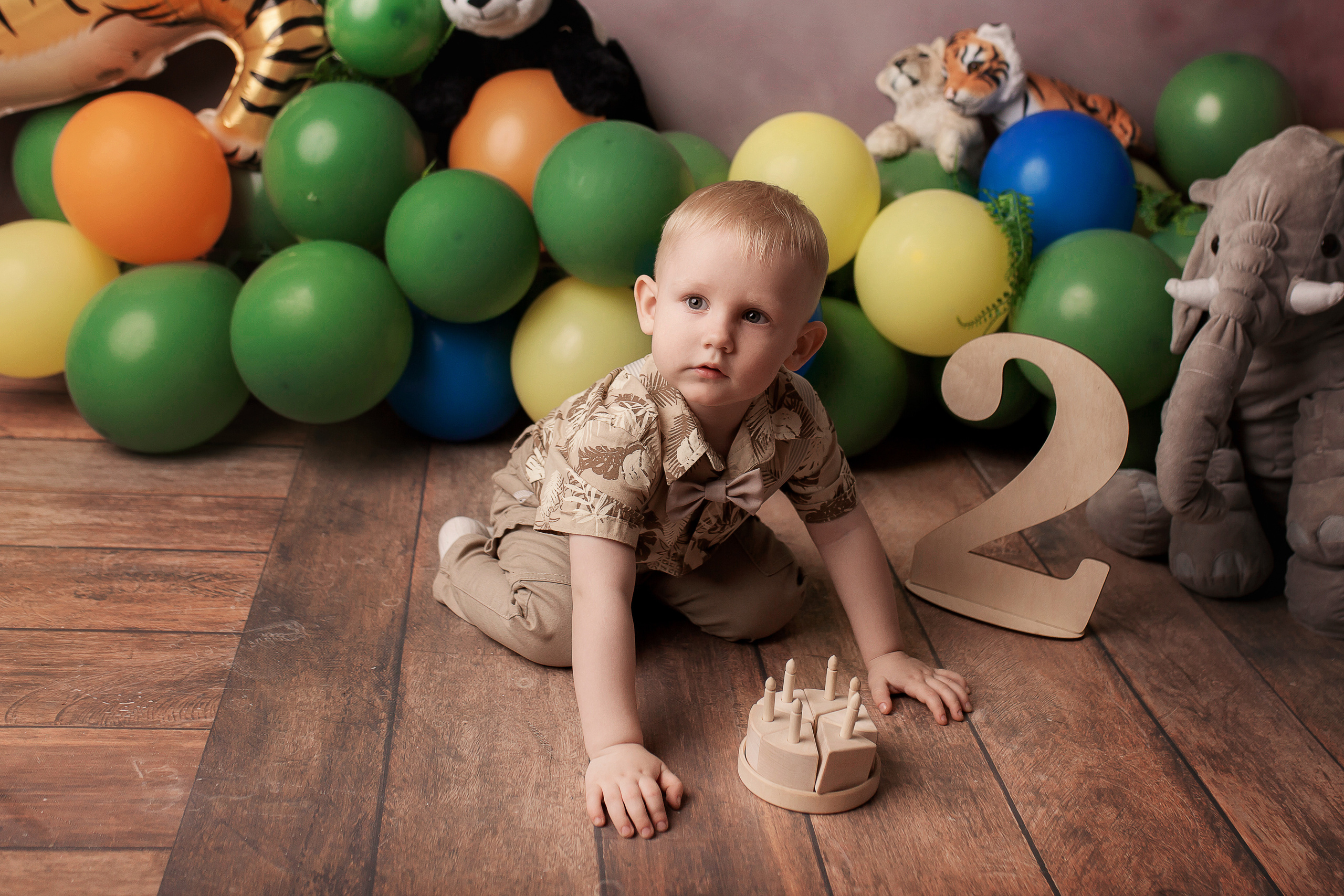 Годовасие — мальчики. Фотограф новорожденных в Новокузнецке Анна Горошникова