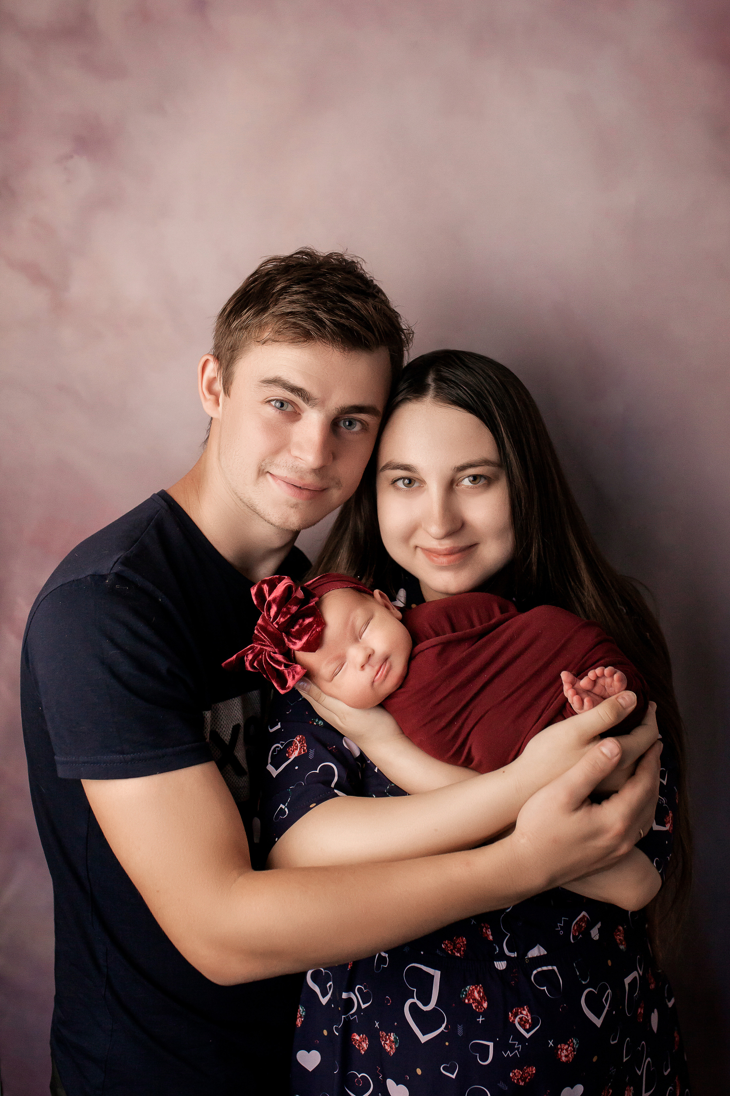 Новорожденные девочки. Фотограф новорожденных в Новокузнецке Анна Горошникова