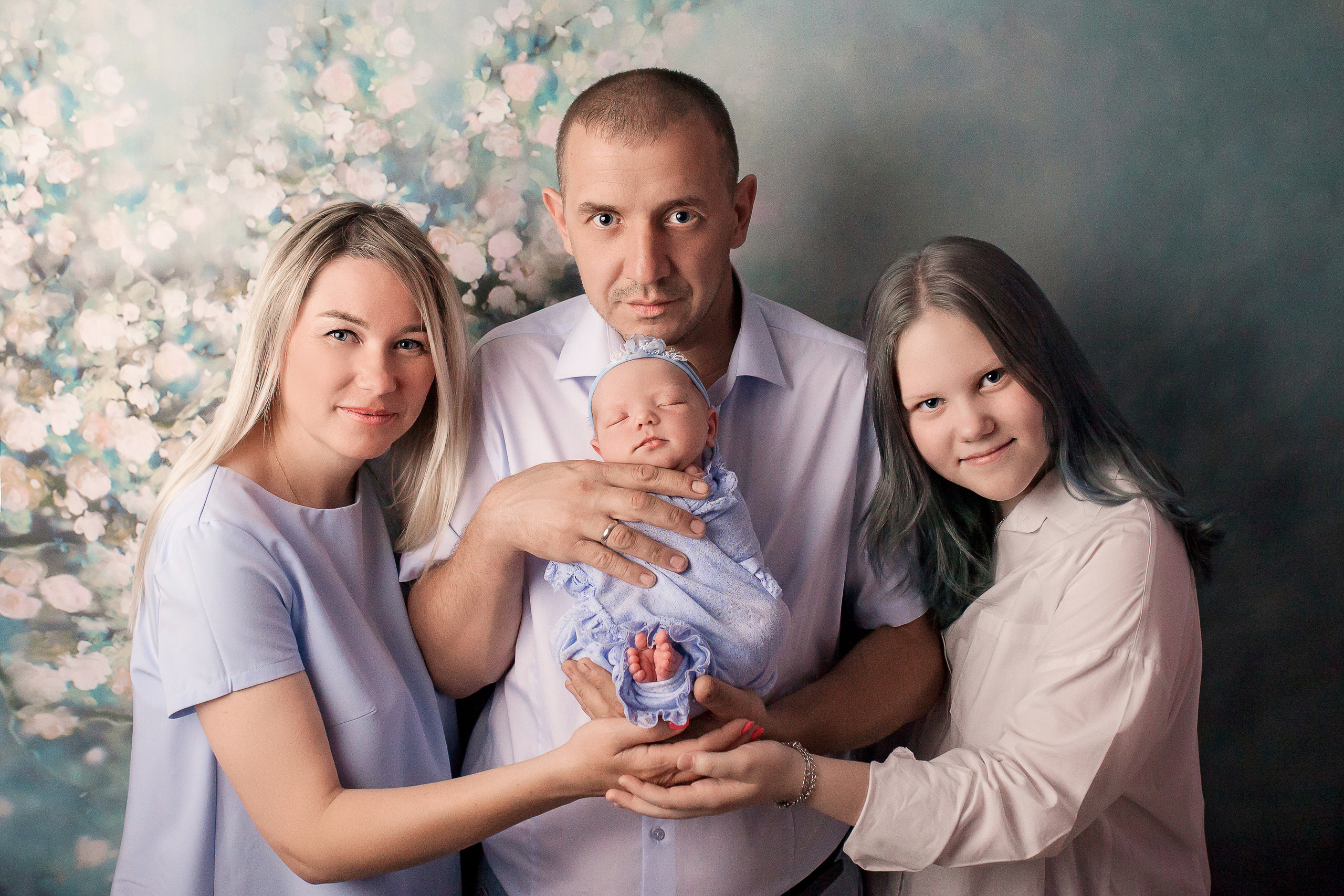 Сонечка, 7 дней. Фотограф новорожденных в Новокузнецке Анна Горошникова