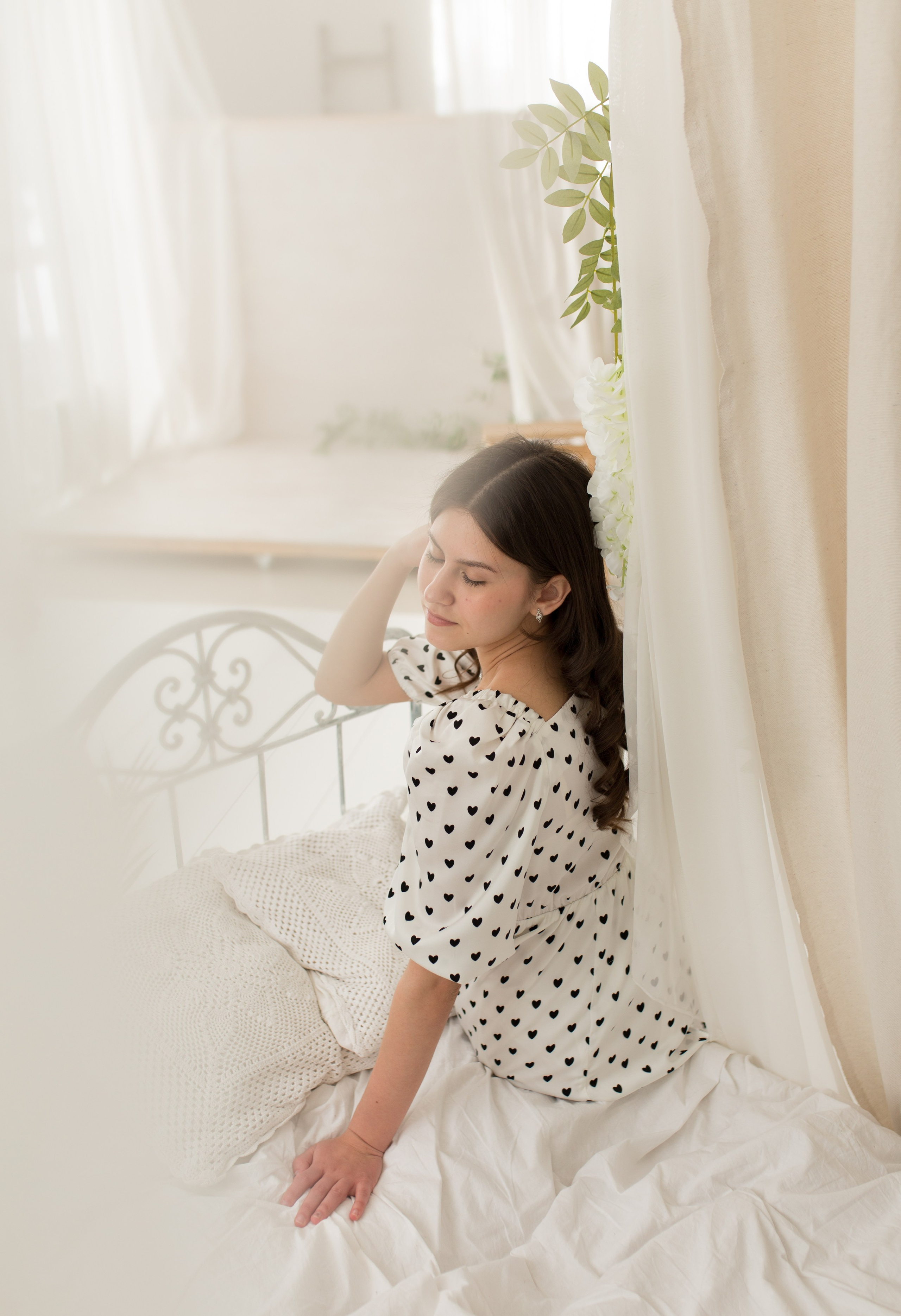 Женский портрет. Фотограф новорождённых малышей и детский фотограф В Казани Лана Максим