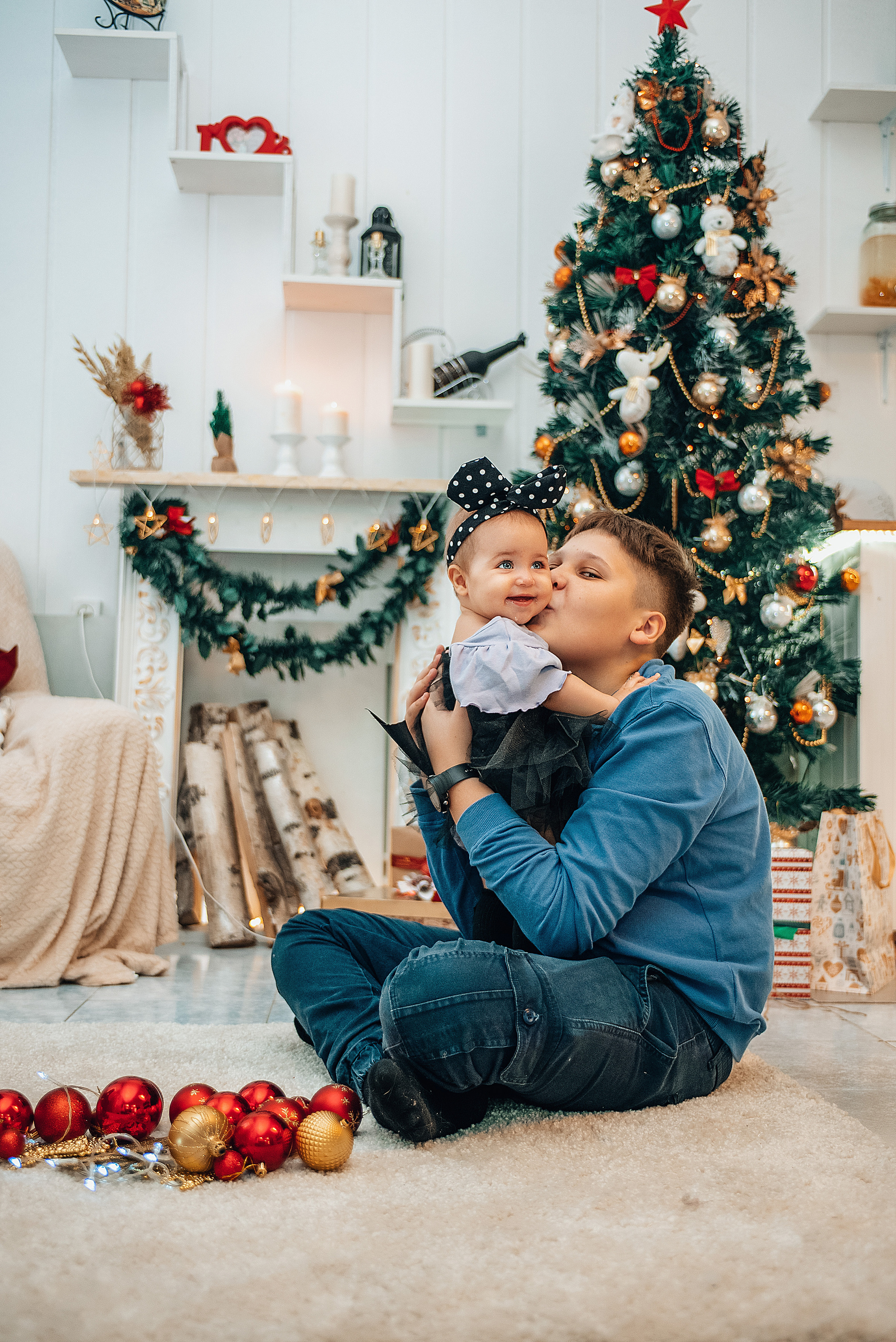 Новогодние в студии. Свадебный и семейный фотограф в Камышлове Ирина Чуркина