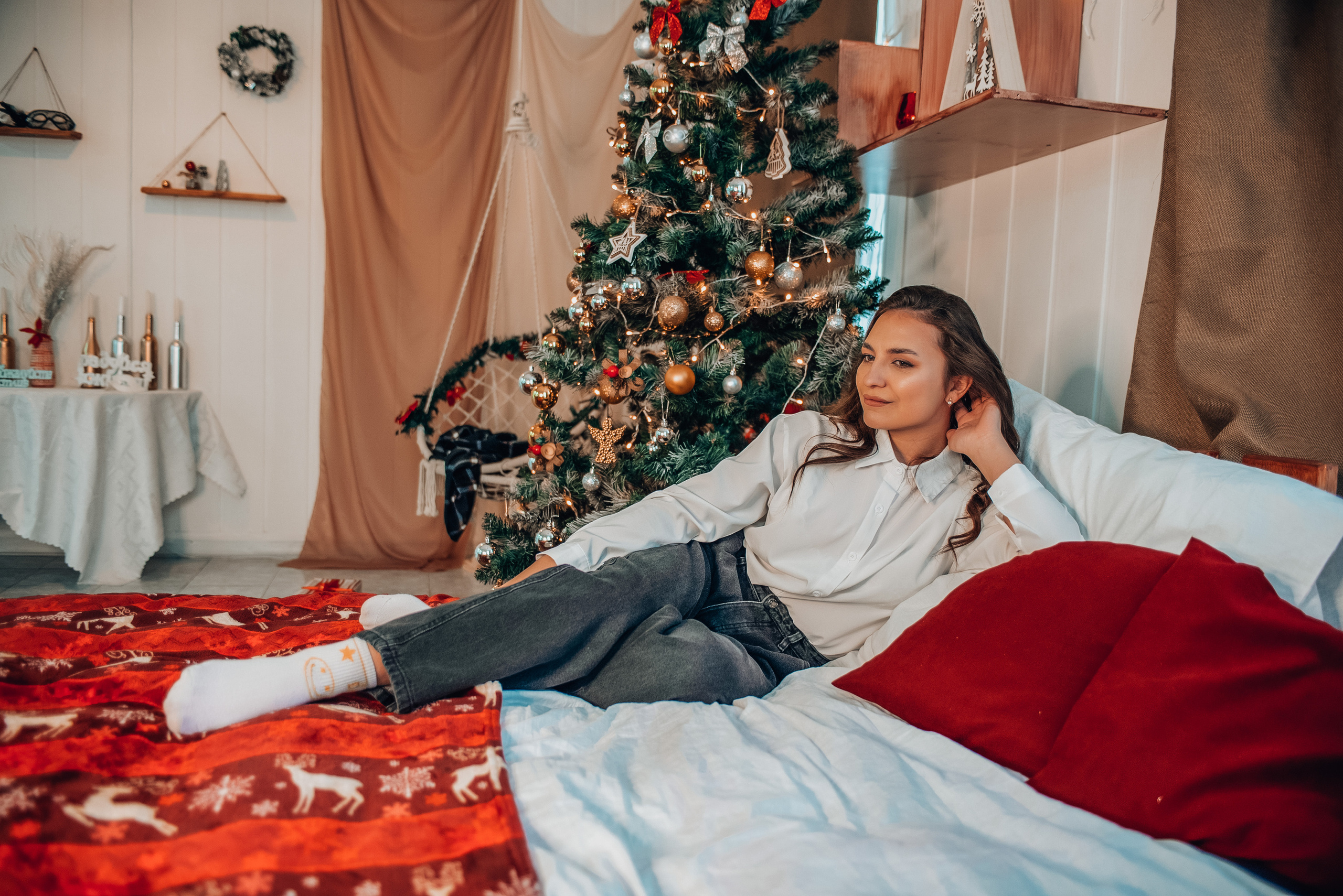 Новогодние в студии. Свадебный и семейный фотограф в Камышлове Ирина Чуркина