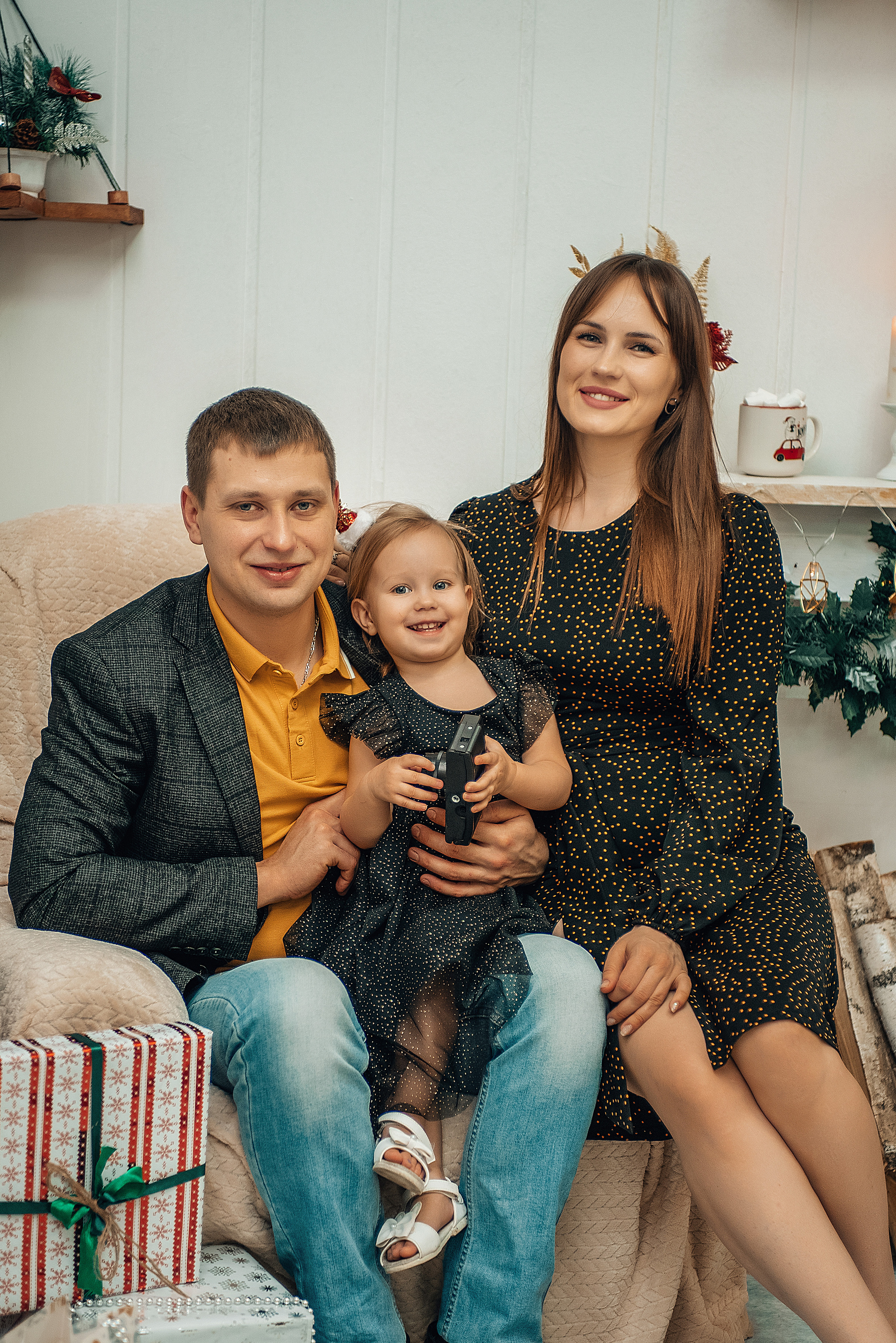 Новогодние в студии. Свадебный и семейный фотограф в Камышлове Ирина Чуркина