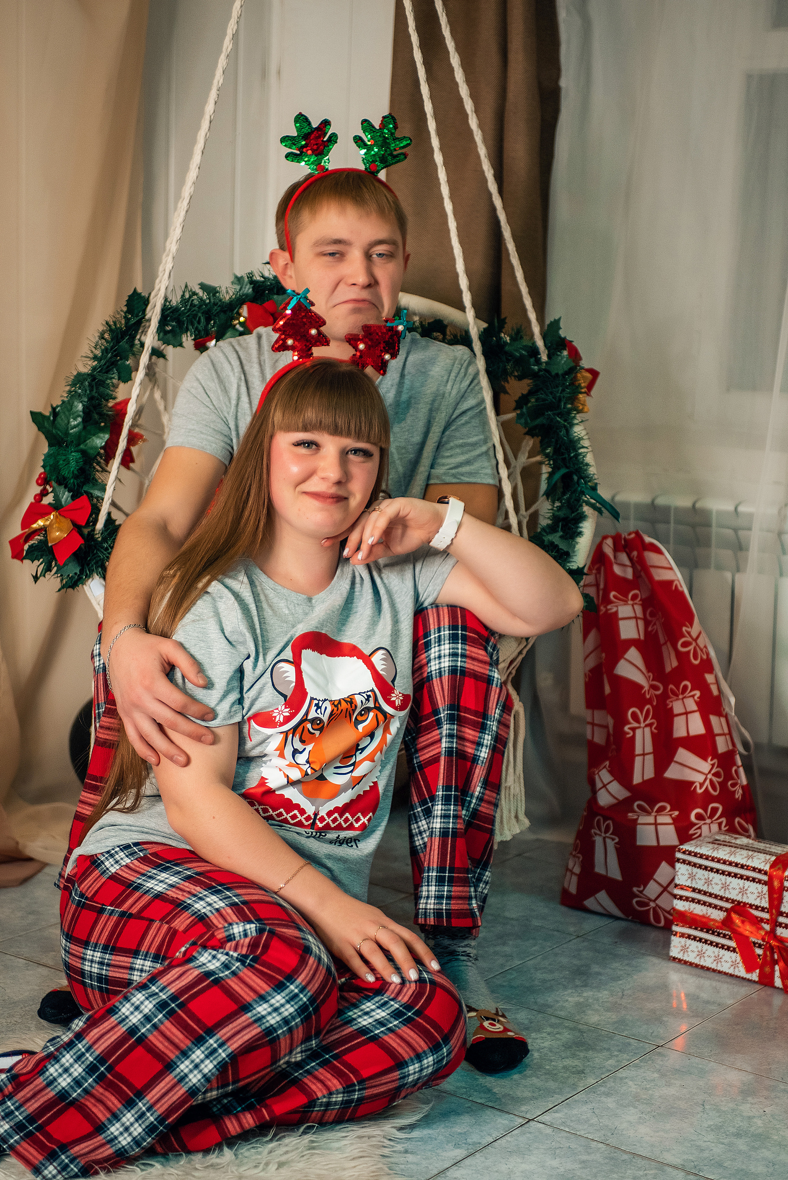 Новогодние в студии. Свадебный и семейный фотограф в Камышлове Ирина Чуркина