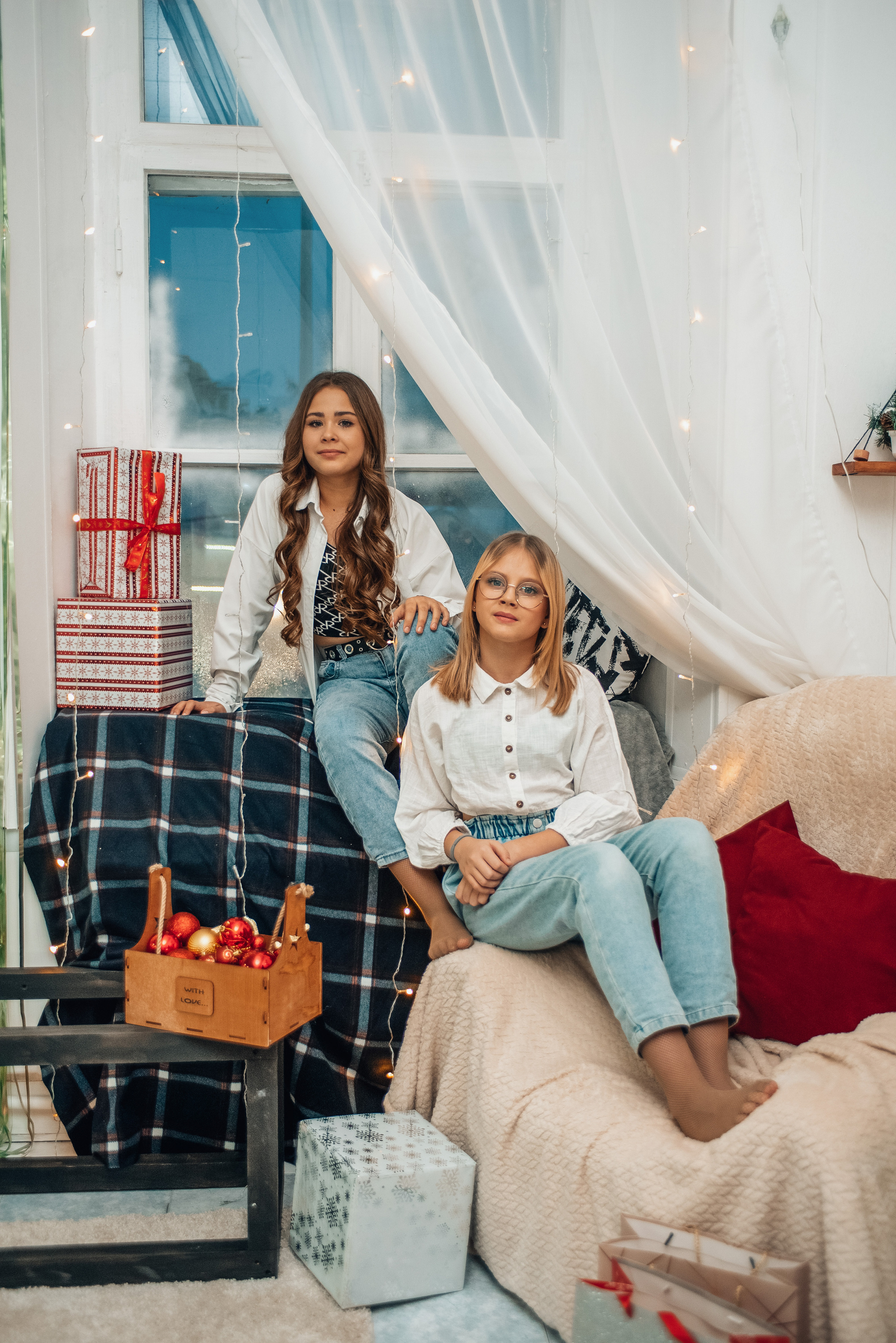 Новогодние в студии. Свадебный и семейный фотограф в Камышлове Ирина Чуркина