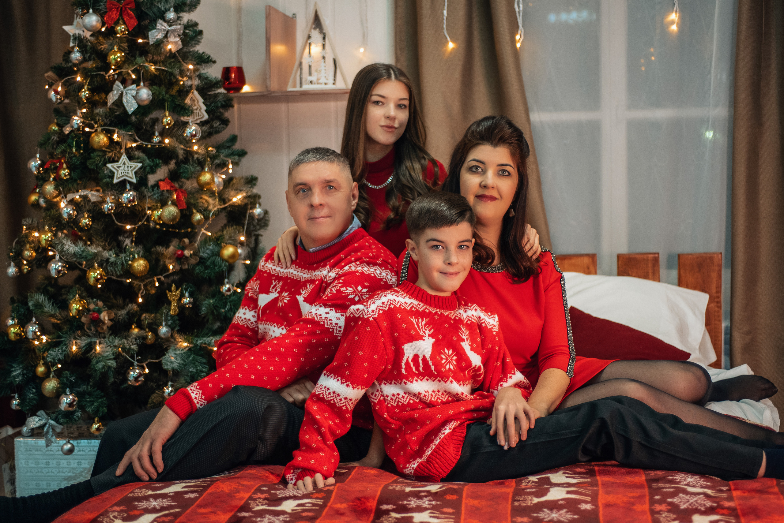 Новогодние в студии. Свадебный и семейный фотограф в Камышлове Ирина Чуркина