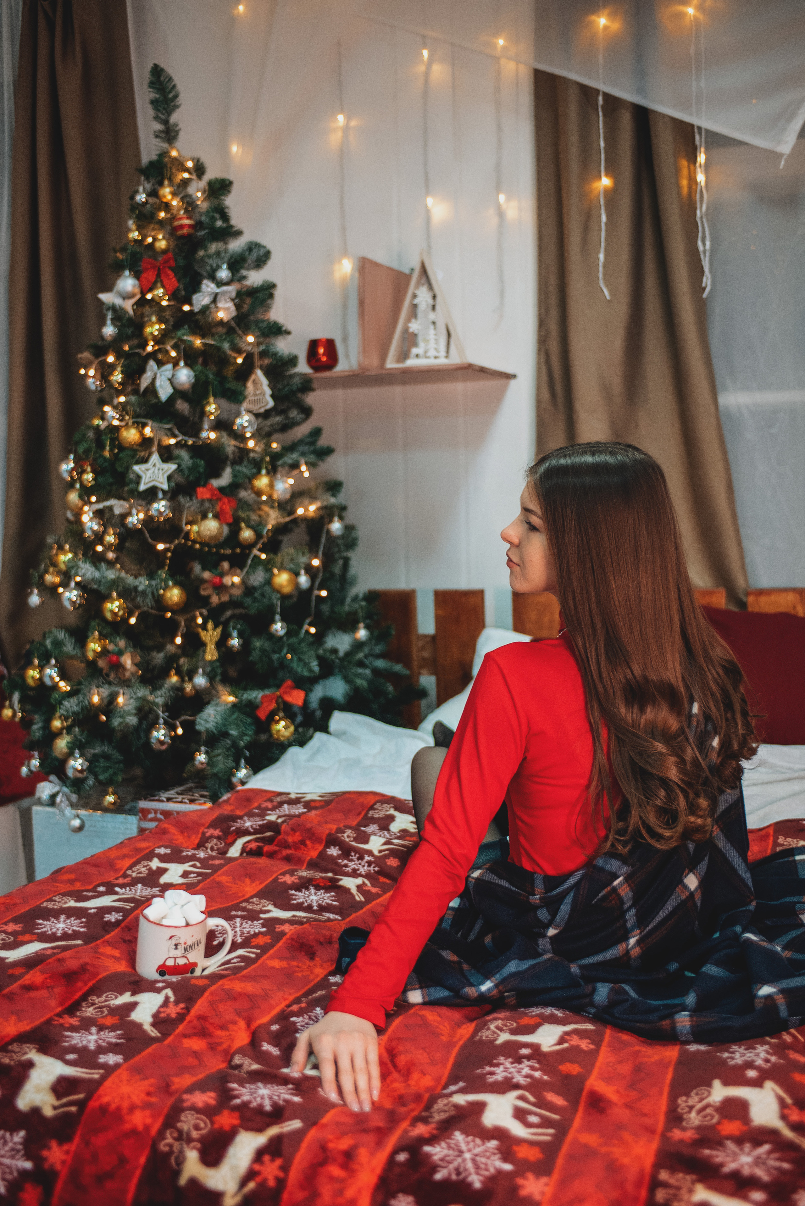 Новогодние в студии. Свадебный и семейный фотограф в Камышлове Ирина Чуркина