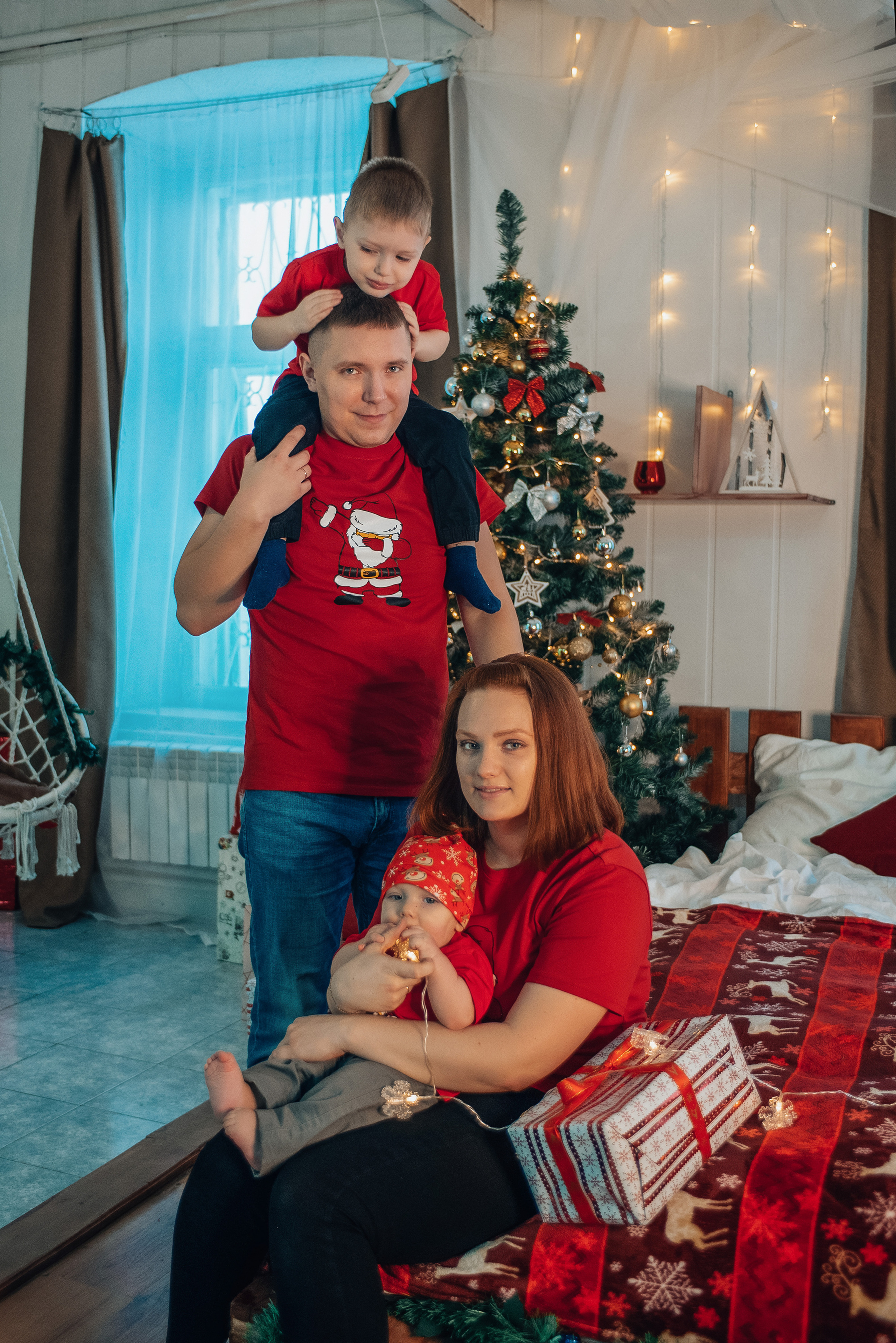 Новогодние в студии. Свадебный и семейный фотограф в Камышлове Ирина Чуркина